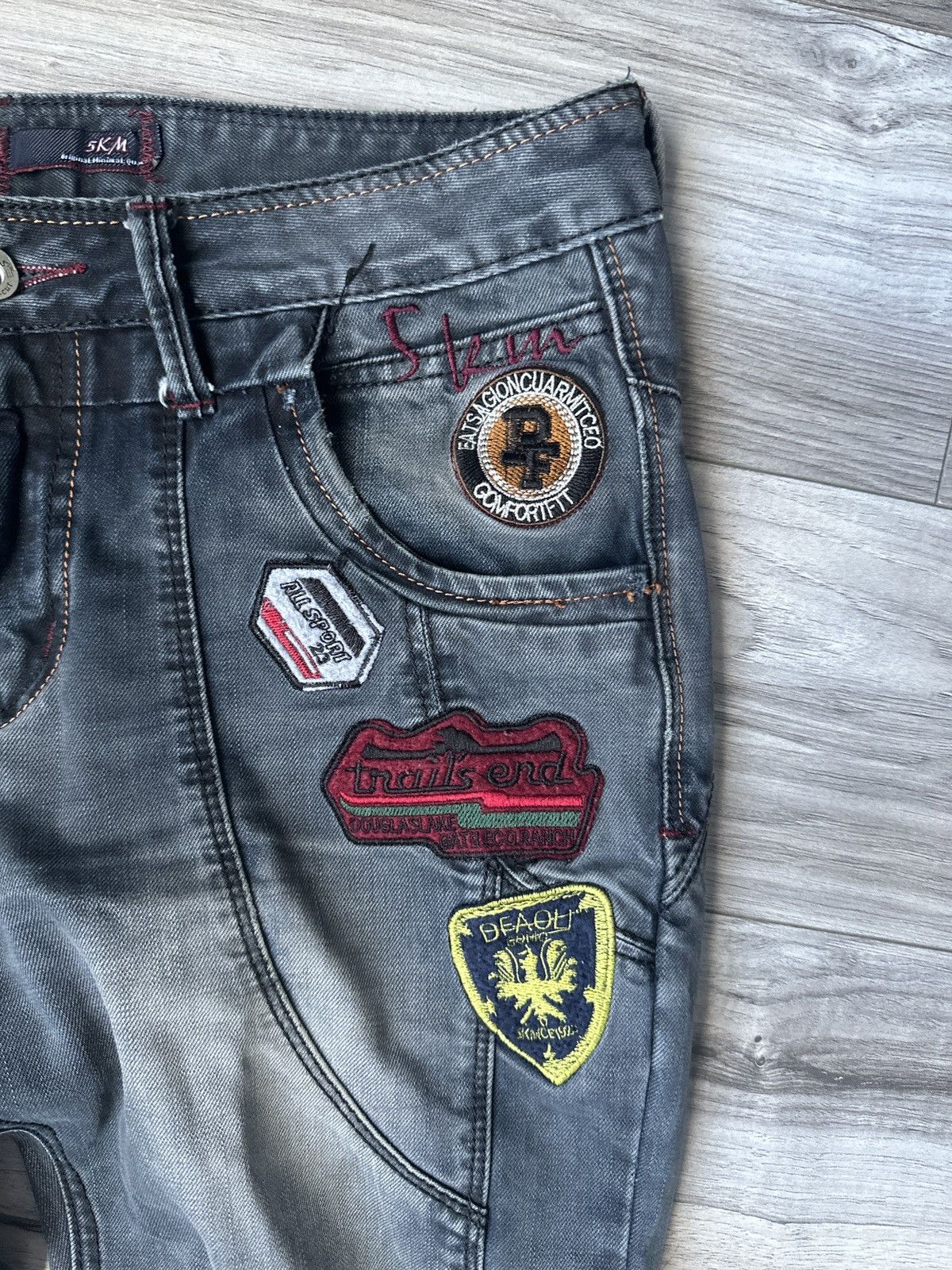 Vintage SKM DENIM Vintage denim Size US 33 - 7 Thumbnail