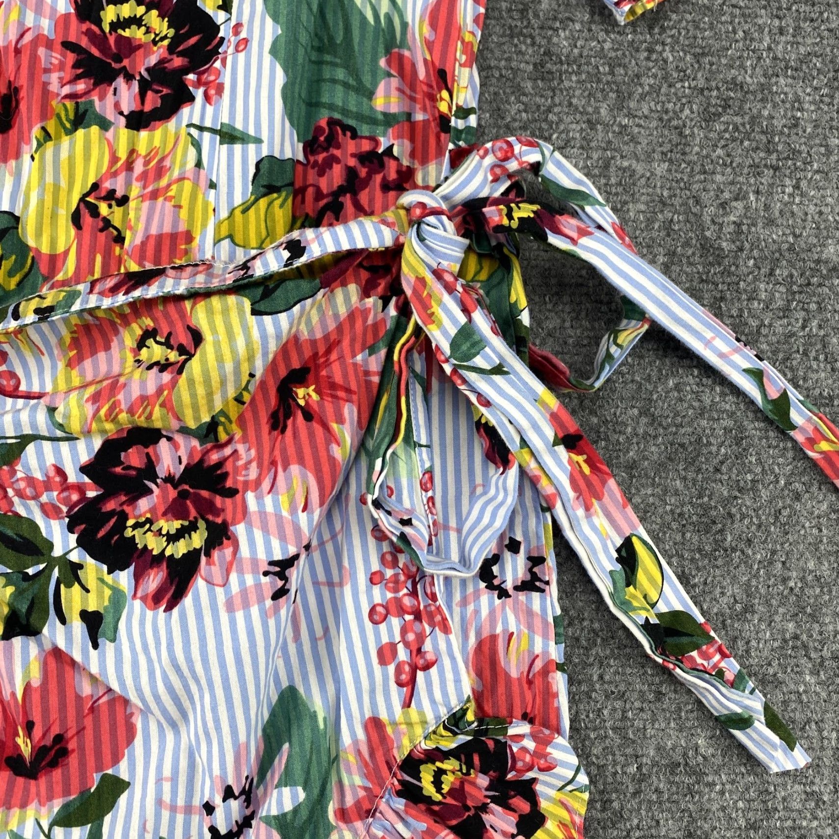 Drew **Drew Women's Blue Floral Wrap Mini Dress USA** User: **Drew Women's Small Blue Floral Wrap Mini Dress USA** Size S / US 4 / IT 40 - 4 Thumbnail