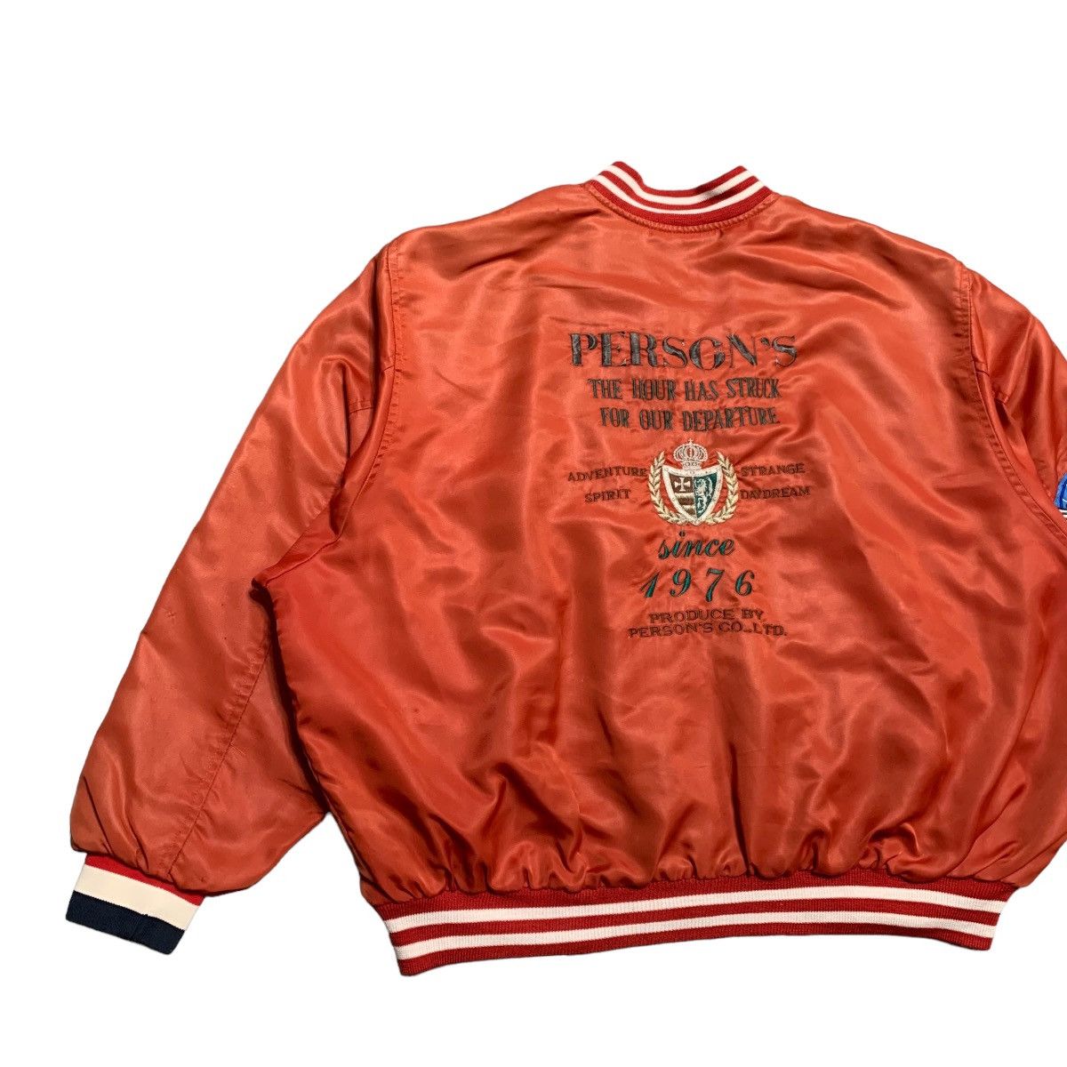 PERSON'S Vintage Person’s Big Logo Nylon Jacket Size US L / EU 52-54 / 3 - 2 Thumbnail