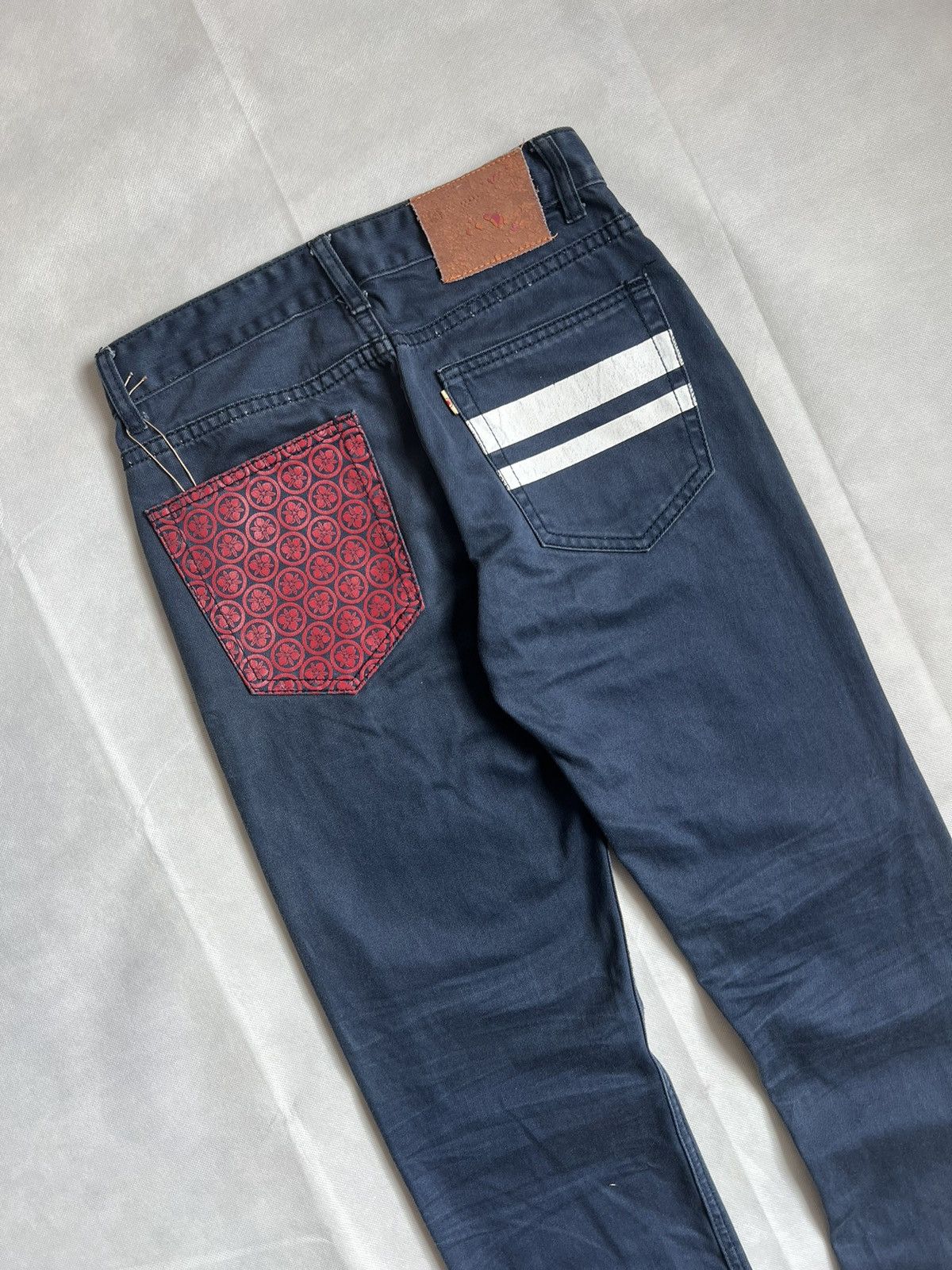 Momotaro Jeans Momotaro Sashiko Tapered Denim Size US 28 / EU 44 - 11 Thumbnail