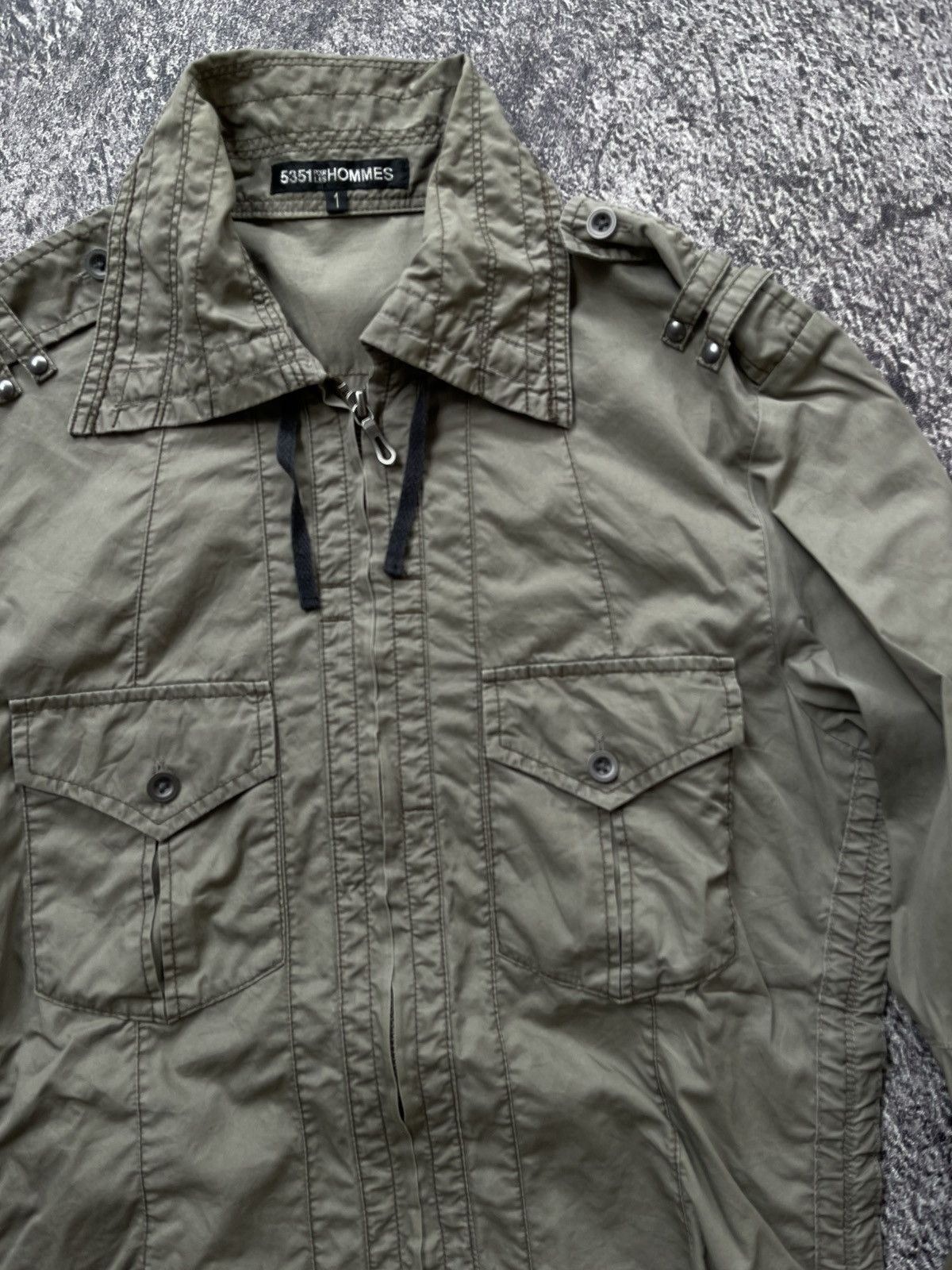 5351 POUR LES HOMMES 5351 Pour Les Hommes vkei lgb style zipper shirt Size US M / EU 48-50 / 2 - 6 Thumbnail