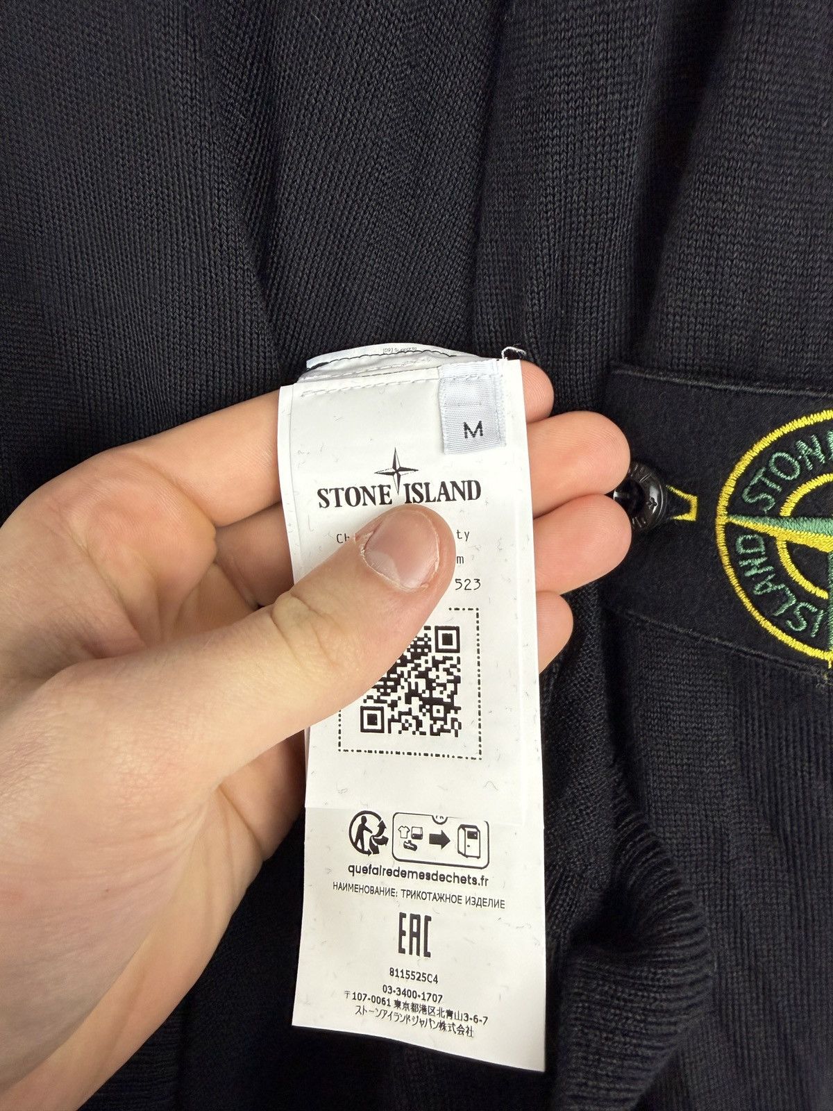 Stone Island Black Stone Island turtleneck sweater (brand new with tags) Size US M / EU 48-50 / 2 - 7 Thumbnail