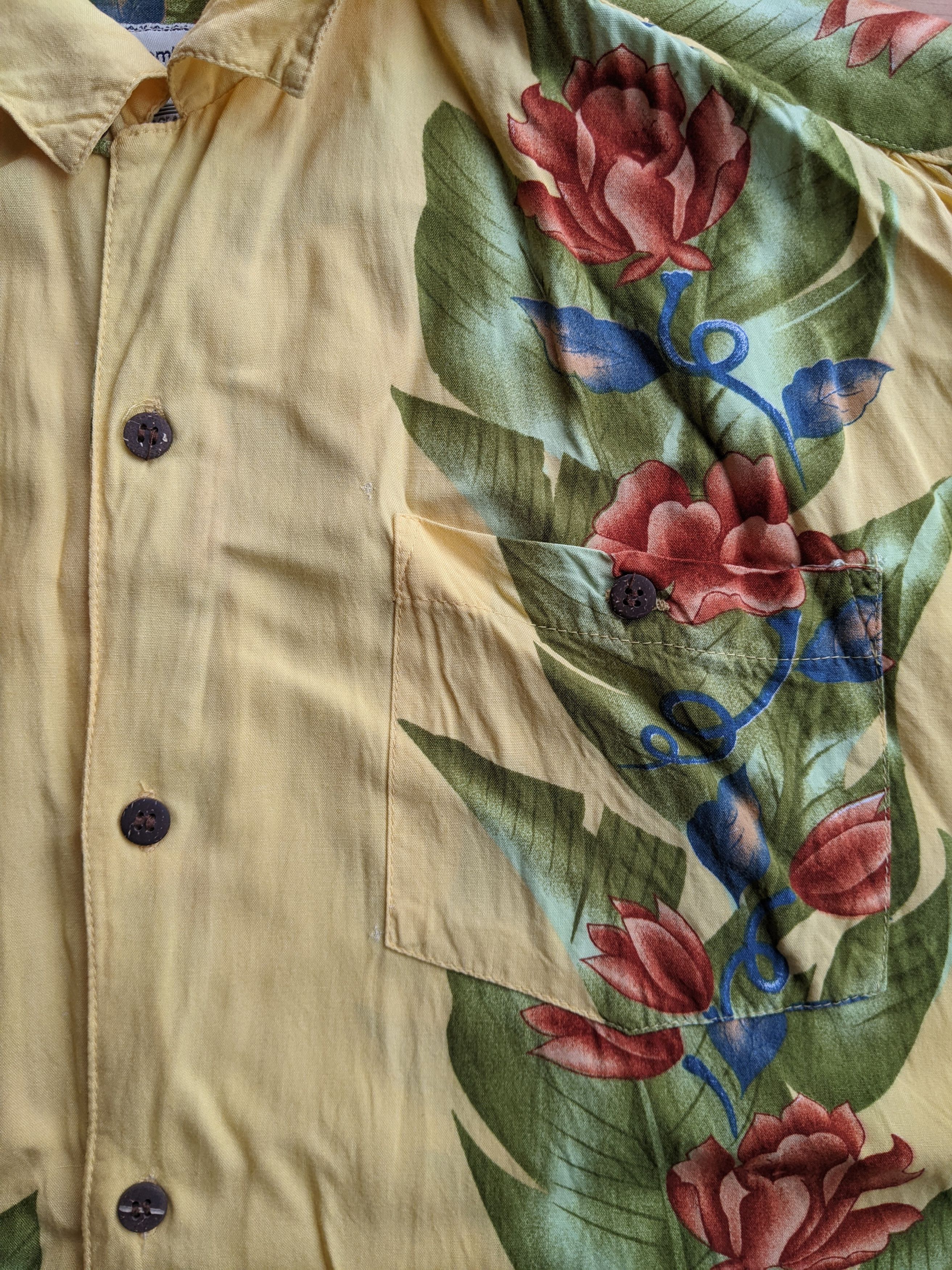 Japanese Brand Vintage Tony Lambert Hawaiian Shirt Polo Ralph Lauren Gucci Size US M / EU 48-50 / 2 - 3 Thumbnail