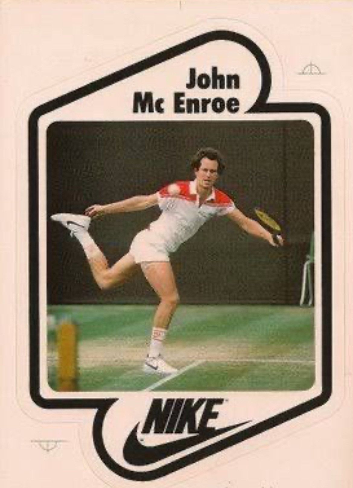 Nike Vintage 80s Nike Challenge Court John Mcenroe Shorts Size US 29 - 15 Thumbnail