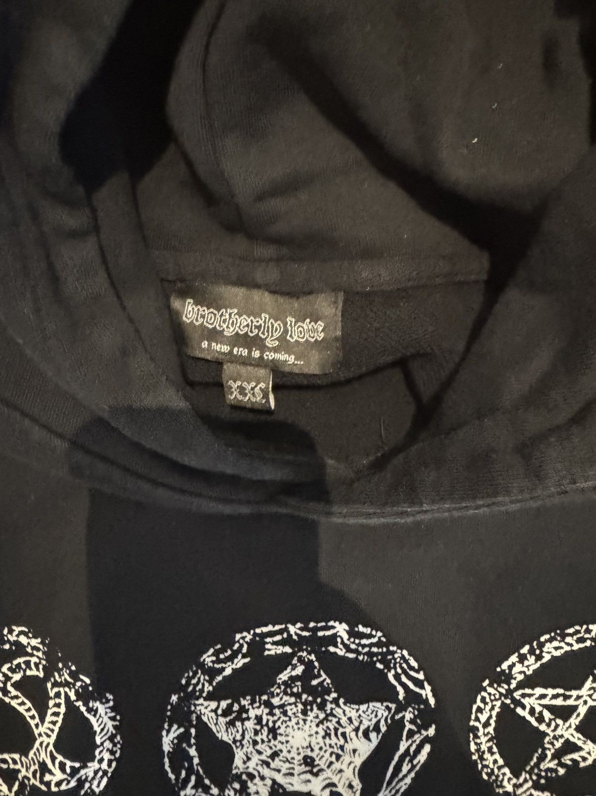 Designer × Japanese Brand Brotherly love “symbol” hoodie Size US XL / EU 56 / 4 - 3 Thumbnail