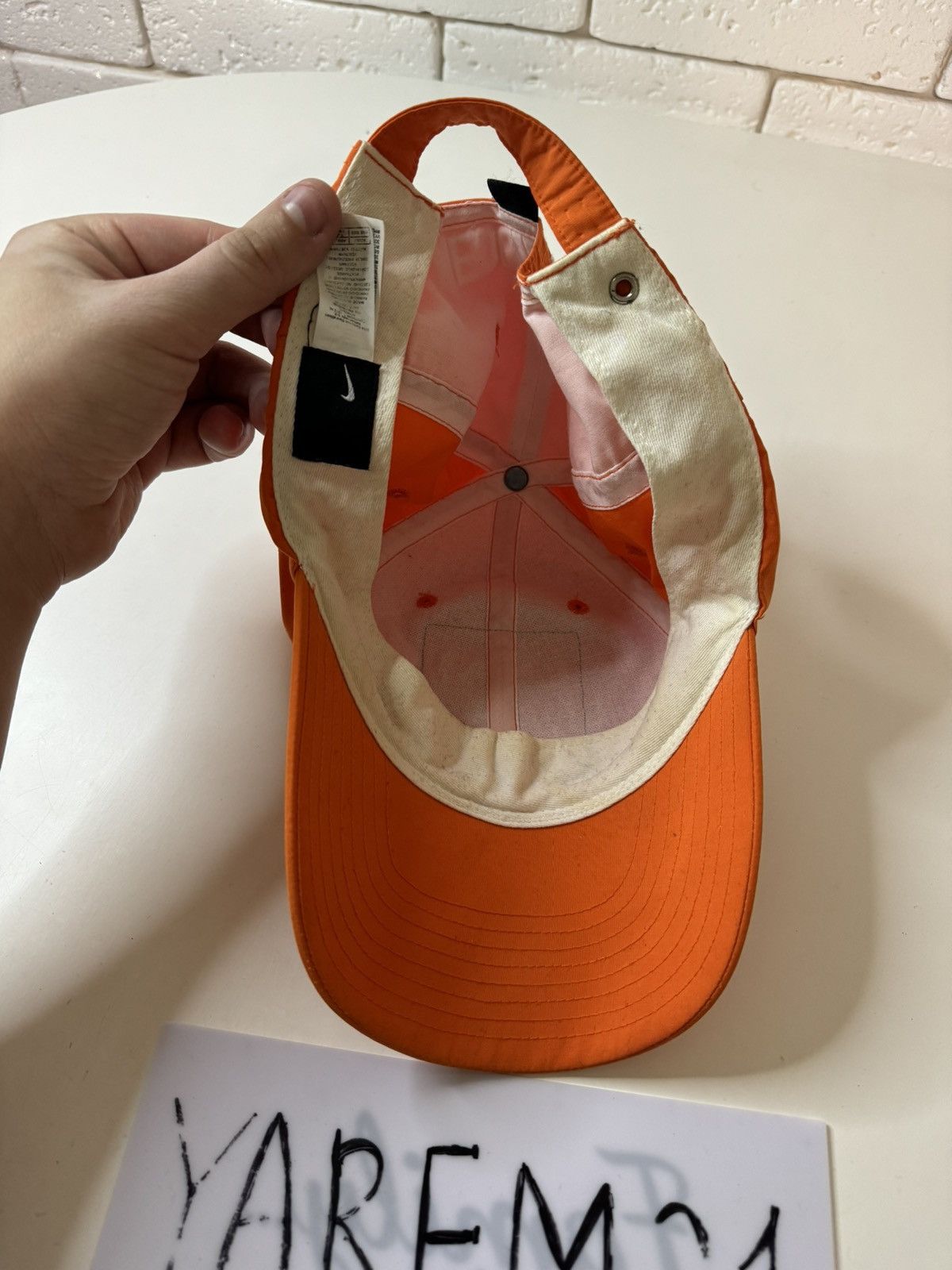 Vintage Nike Nederland vintage cap hat Size ONE SIZE - 8 Thumbnail