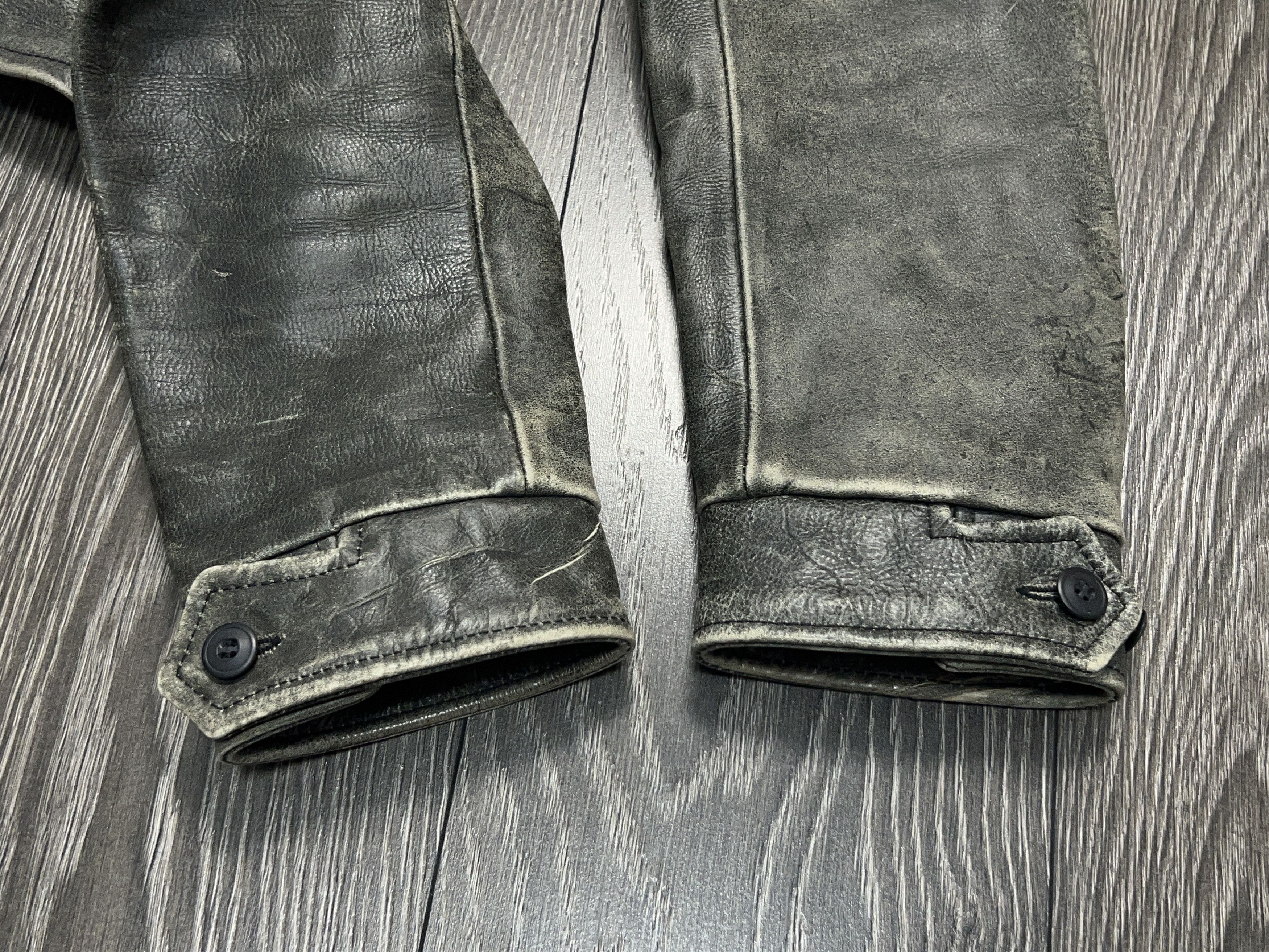 Levi's LVC 1930/40s Biker Motorcycle Leather Distressed Jacket M Size US M / EU 48-50 / 2 - 14 Thumbnail