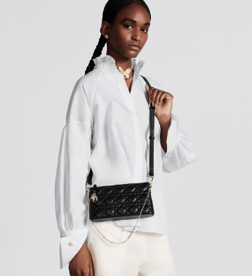 Dior o1w1db10625 Size : OS / Dior Midi Mini Bag in Black Size ONE SIZE - 9 Thumbnail