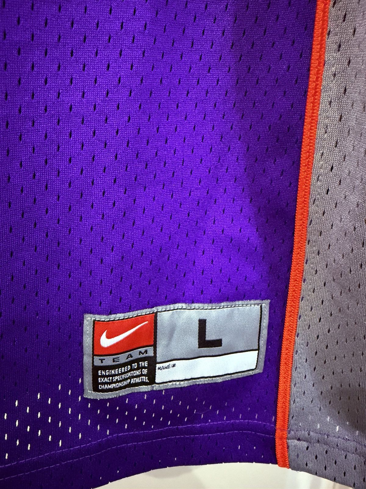 Nike Nike Phoenix Suns Jason Kidd Swingman Stitched Jersey Size US L / EU 52-54 / 3 - 3 Thumbnail