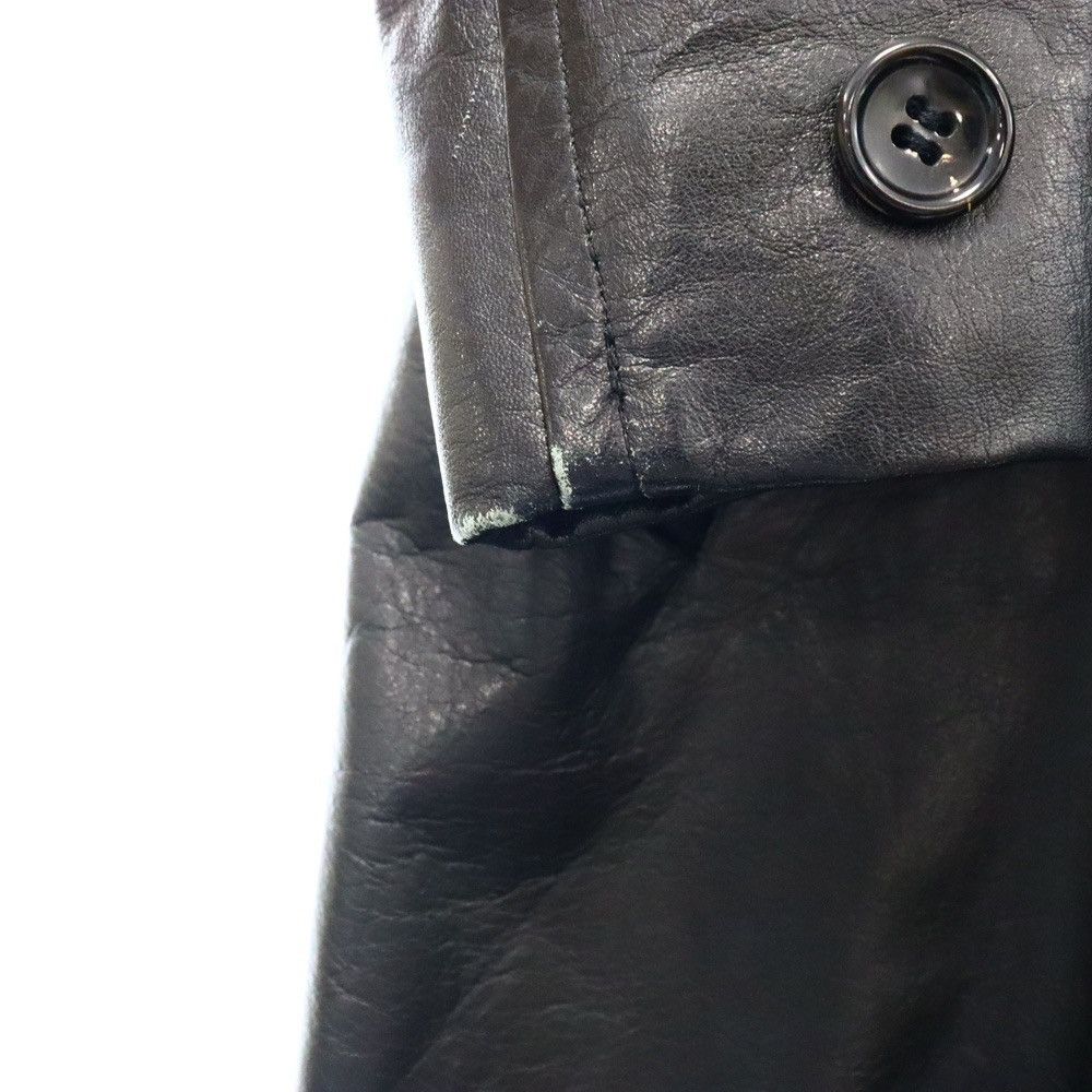 Comme des Garcons Homme Plus AD2001 Long Leather Jacket Size US L / EU 52-54 / 3 - 4 Thumbnail