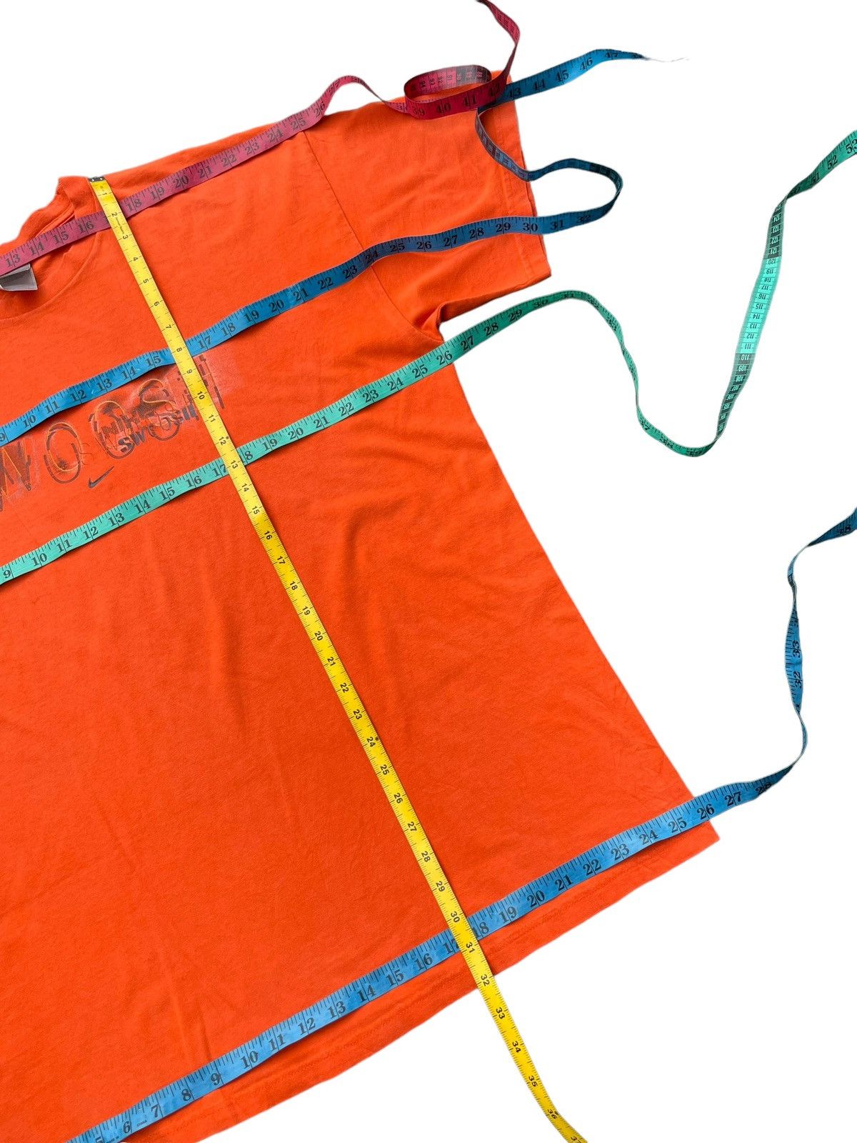Nike × Vintage Vintage Nike Swoosh Double Sided Size US XXL / EU 58 / 5 - 9 Thumbnail
