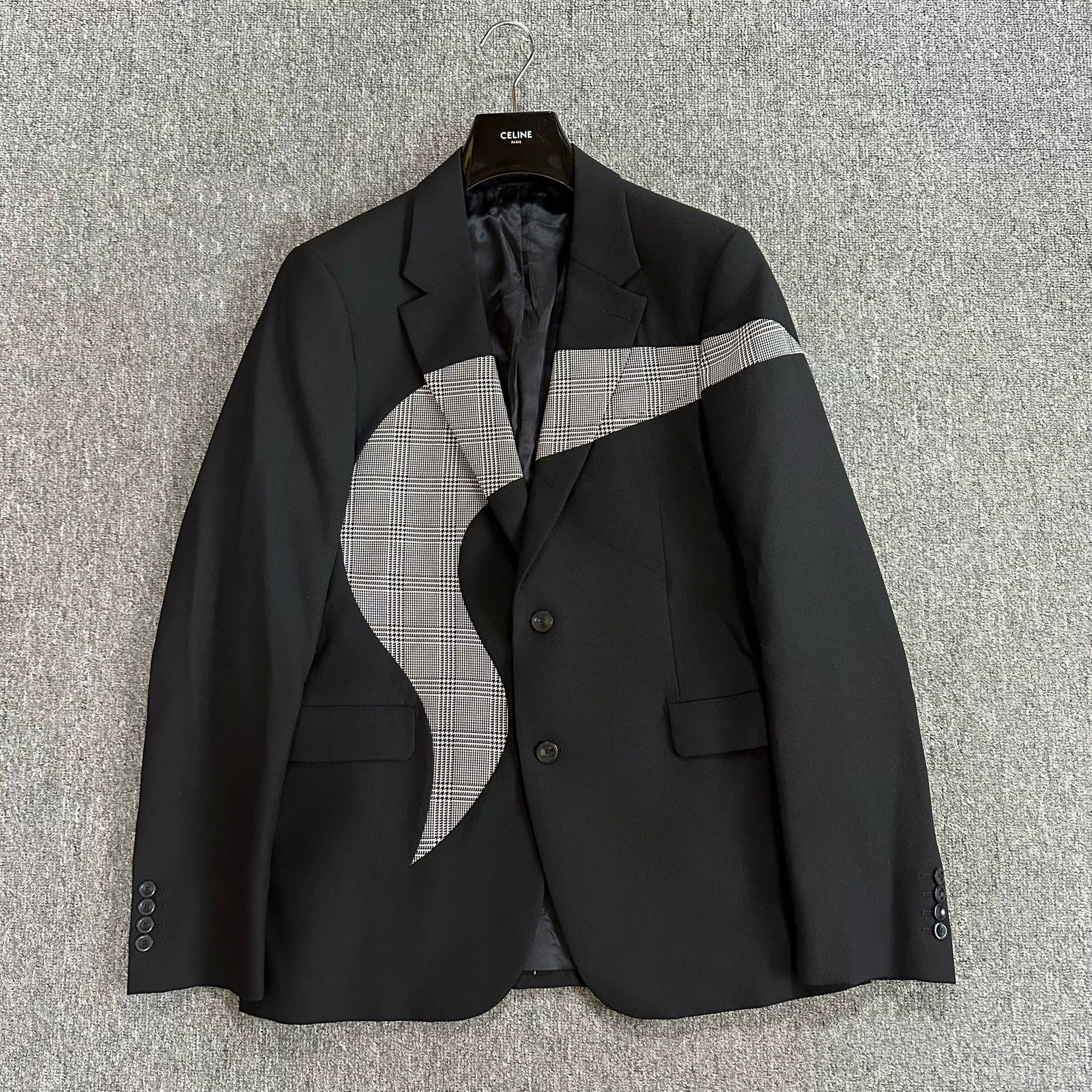 Alexander McQueen alexander mcqueen black white checkered blazer Size US L / EU 52-54 / 3 - 1 Thumbnail