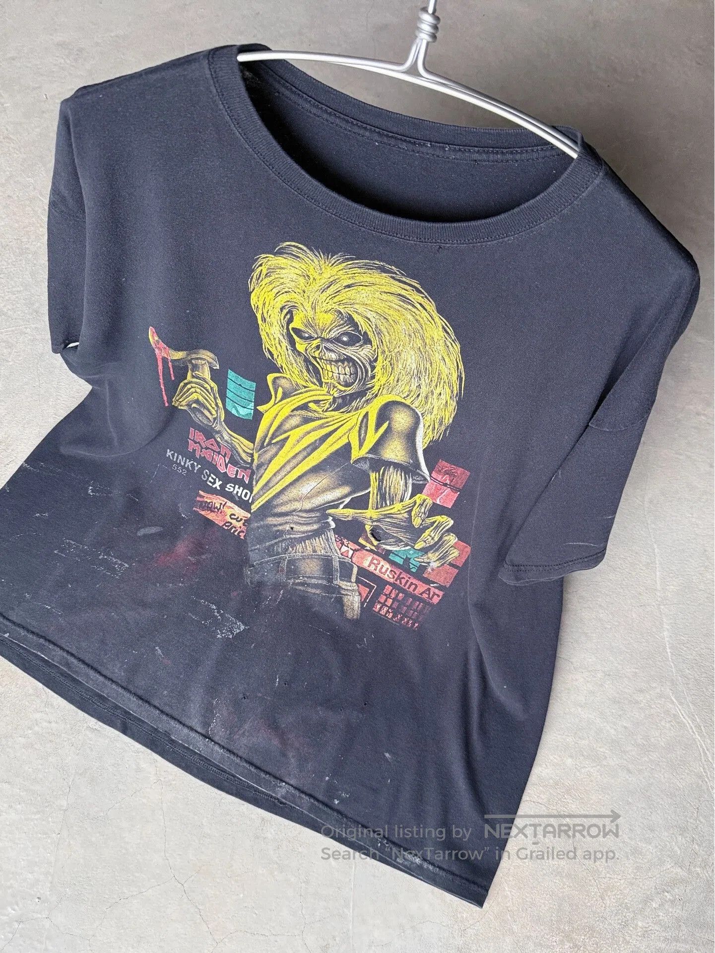 Vintage Vintage Iron Maiden 2012 Tour Band Tee. Size US XXL / EU 58 / 5 - 8 Thumbnail