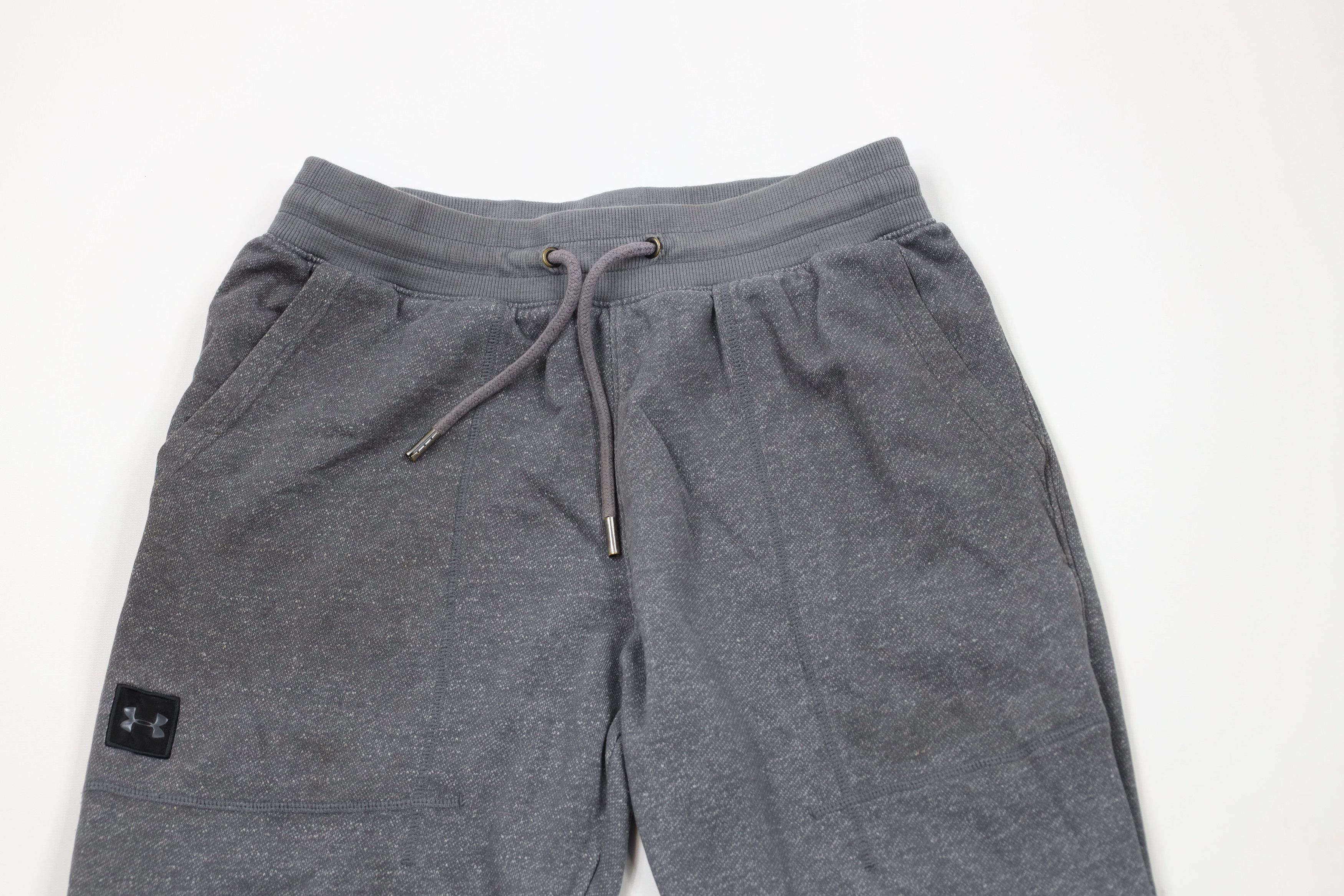 Under Armour × Vintage Under Armour Fitted Jersey Knit Chambray Sweatpants Joggers Size US 36 / EU 52 - 2 Thumbnail