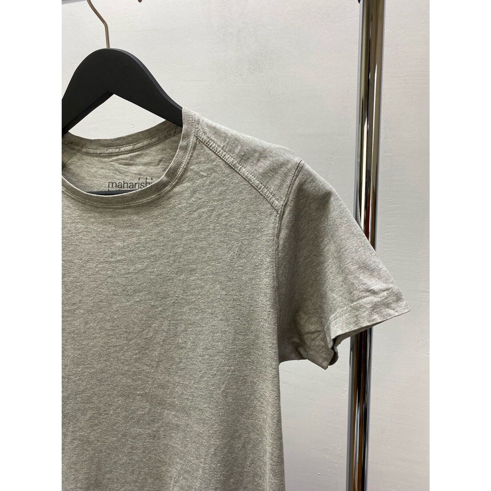 Maharishi Maharishi Hardy Bleacman Artwork T Shirt Size M Grey Men Size US M / EU 48-50 / 2 - 8 Thumbnail