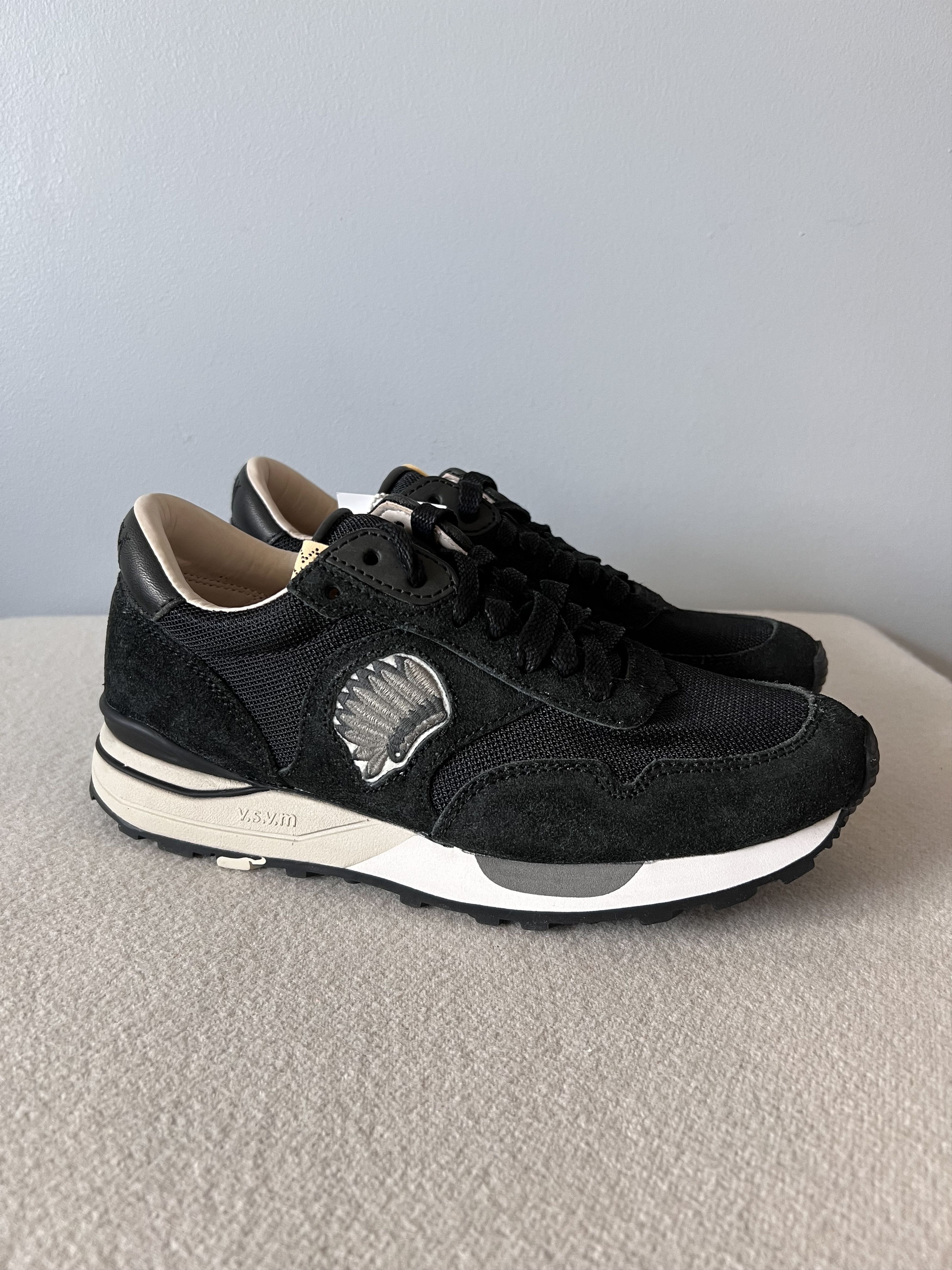Visvim Visvim Roland Jogger Sneakers in Black Suede Size US 8 / EU 41 - 1 Thumbnail