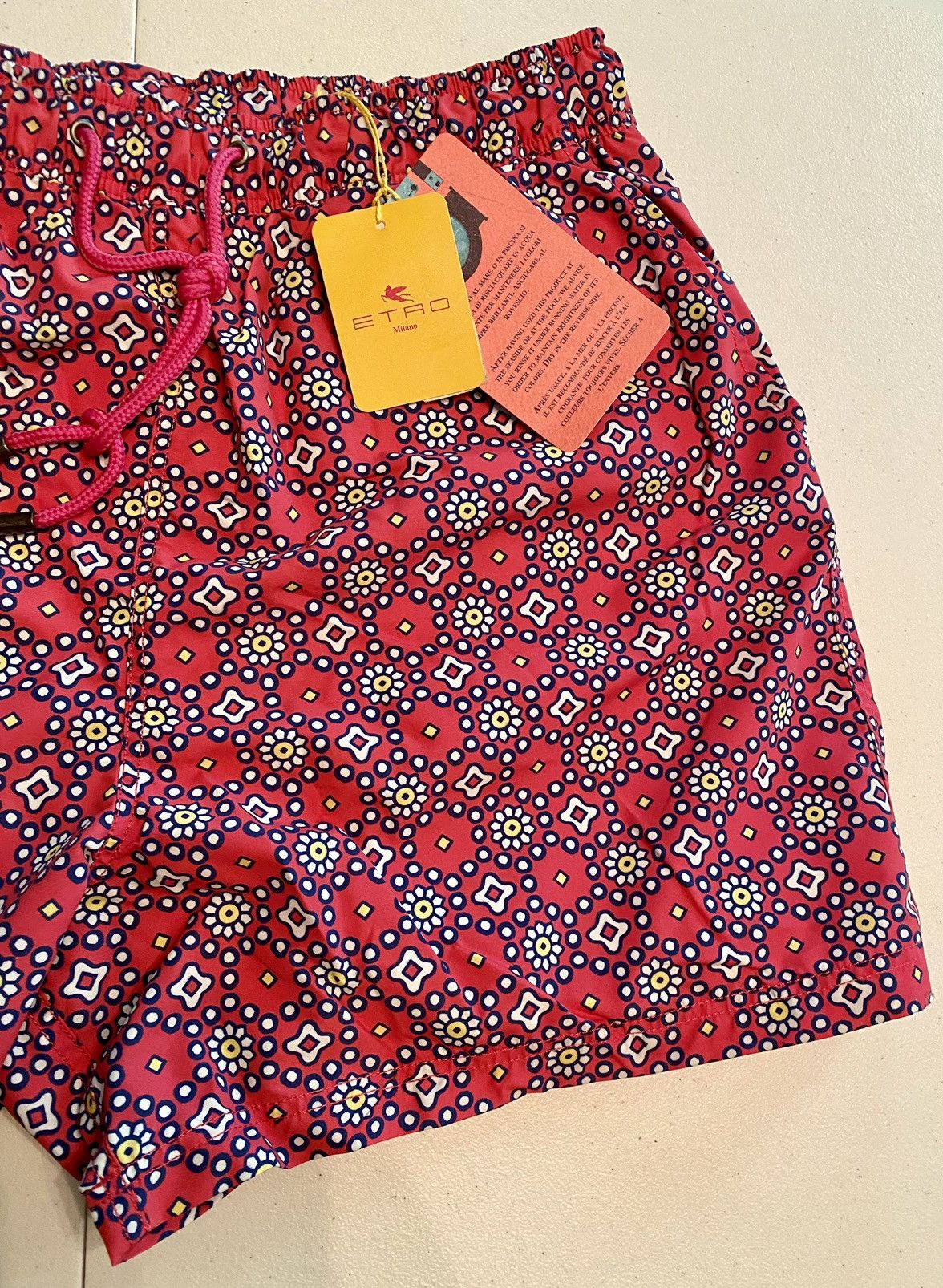Etro Etro 🇮🇹 Milano Casino Carpet Resort Pool Swim Shorts XL NWT Size US 37 - 5 Thumbnail