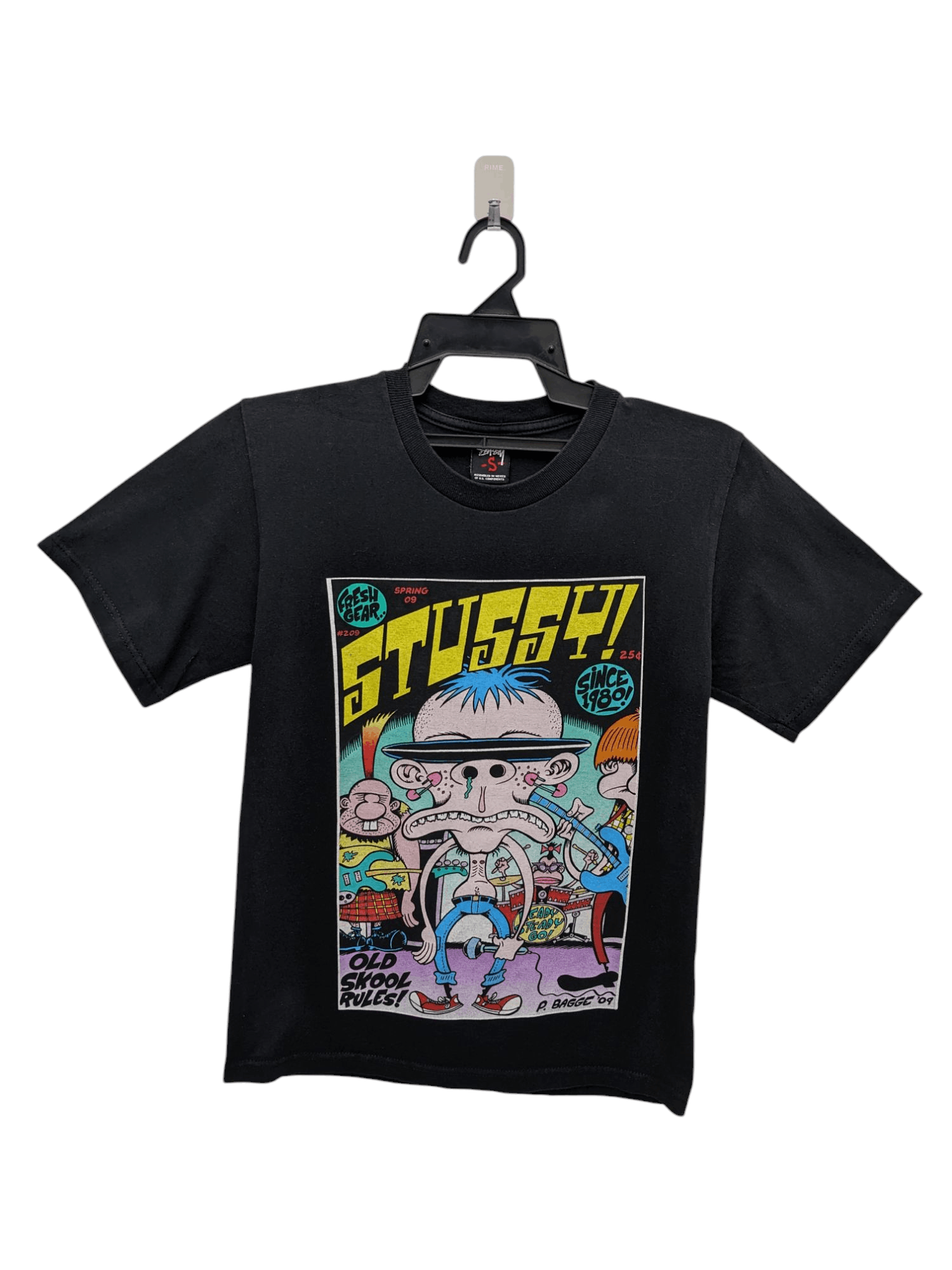 Stussy Vintage Stussy X Peter Begge Art Tshirt Size US S / EU 44-46 / 1 - 1 Thumbnail