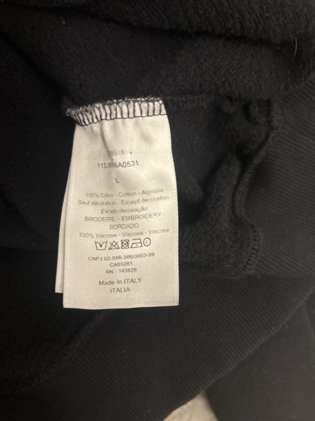 Christian Dior Monsieur × Dior DIOR HOODIE MONOGRAM CD LOGO Size US L / EU 52-54 / 3 - 7 Thumbnail