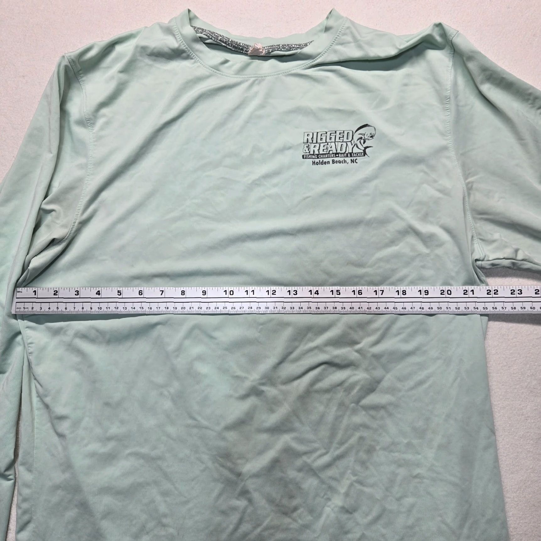 Vintage VINTAGE No (omit) Holden Beach NC UPF 50+ Vacation Fishing Shirt Adult XL Green Graphic T-Shirt Beach Mens Size US XL / EU 56 / 4 - 6 Thumbnail