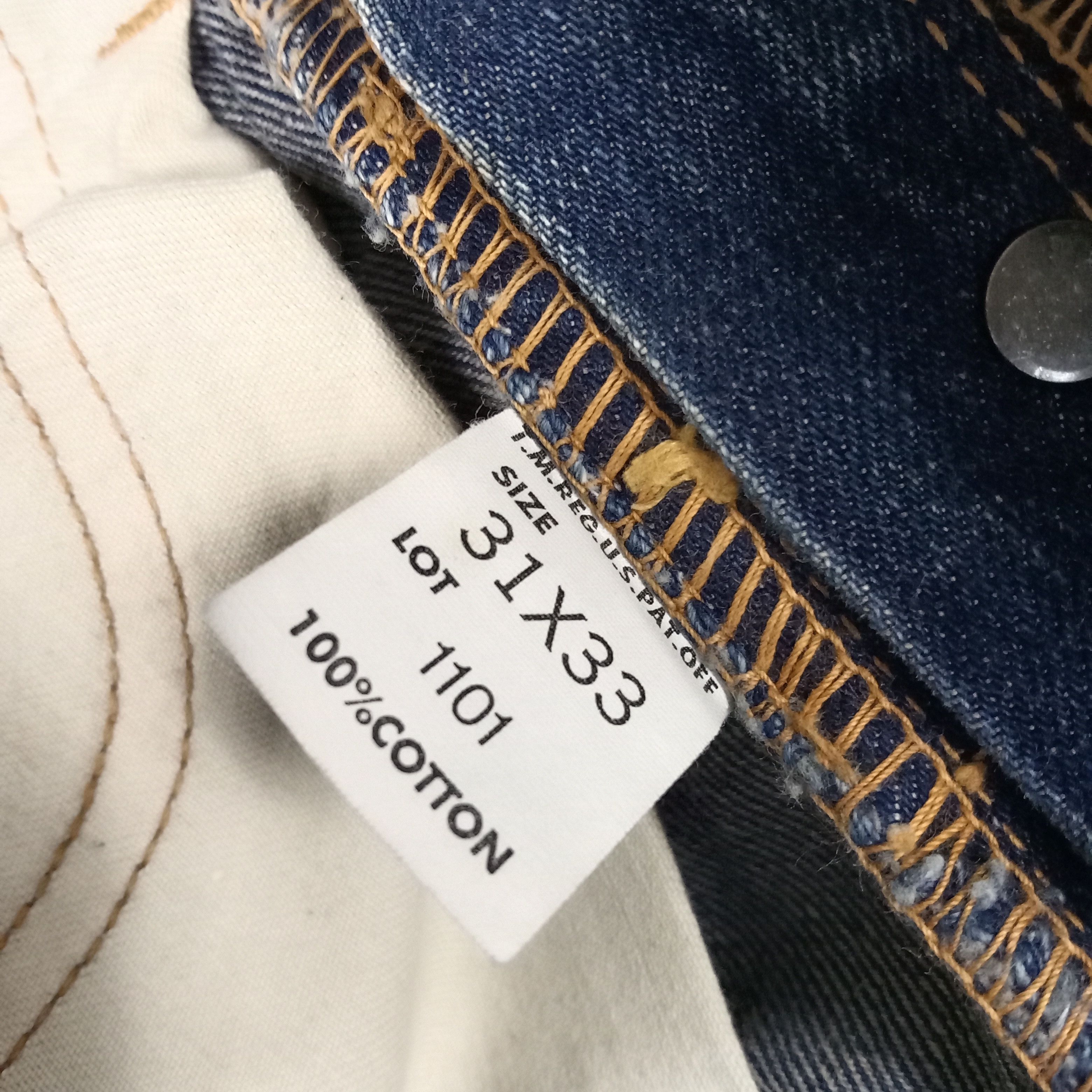 Lee Lee Streetwear Style Distressed Jeans Size US 31 - 15 Thumbnail