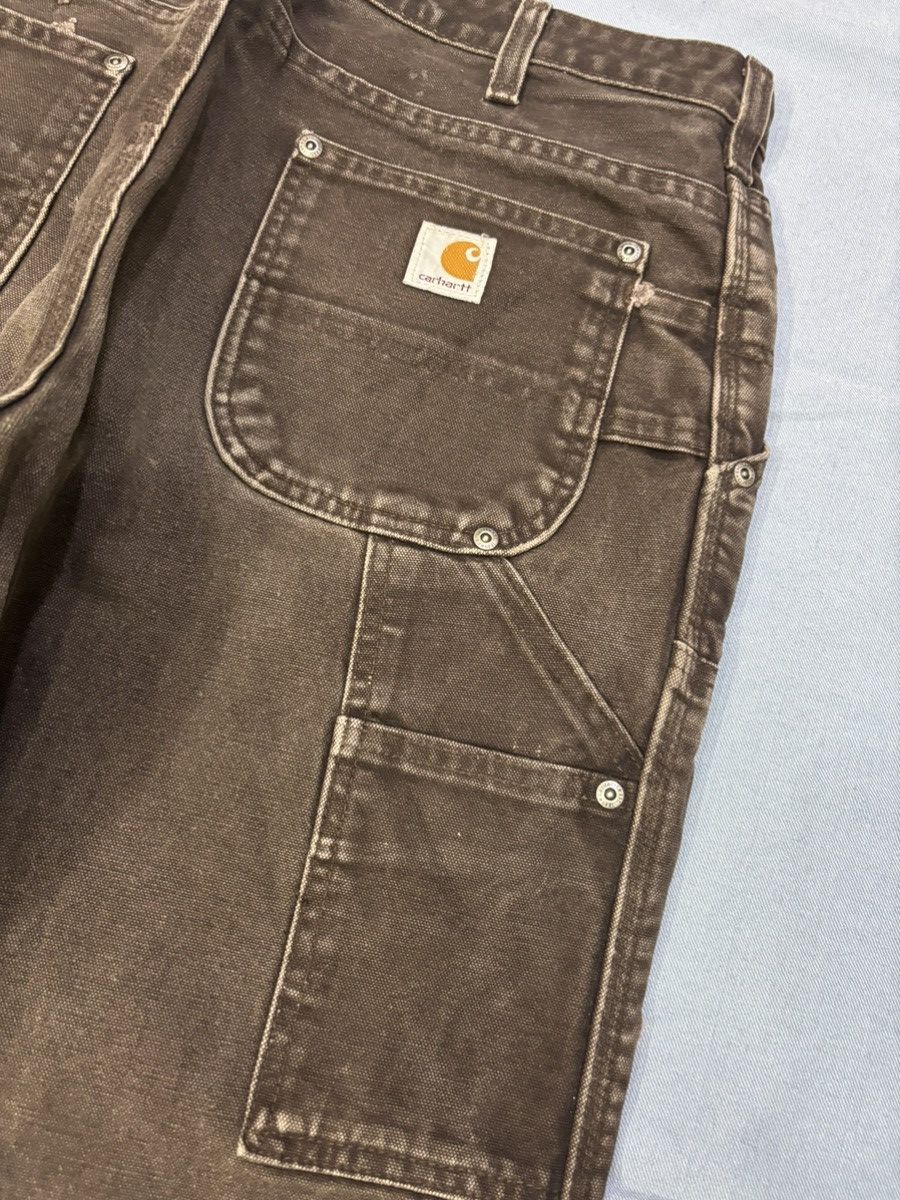Carhartt Carhartt WB136 DKB Double knee denim Size 32" / US 10 / IT 46 - 7 Thumbnail