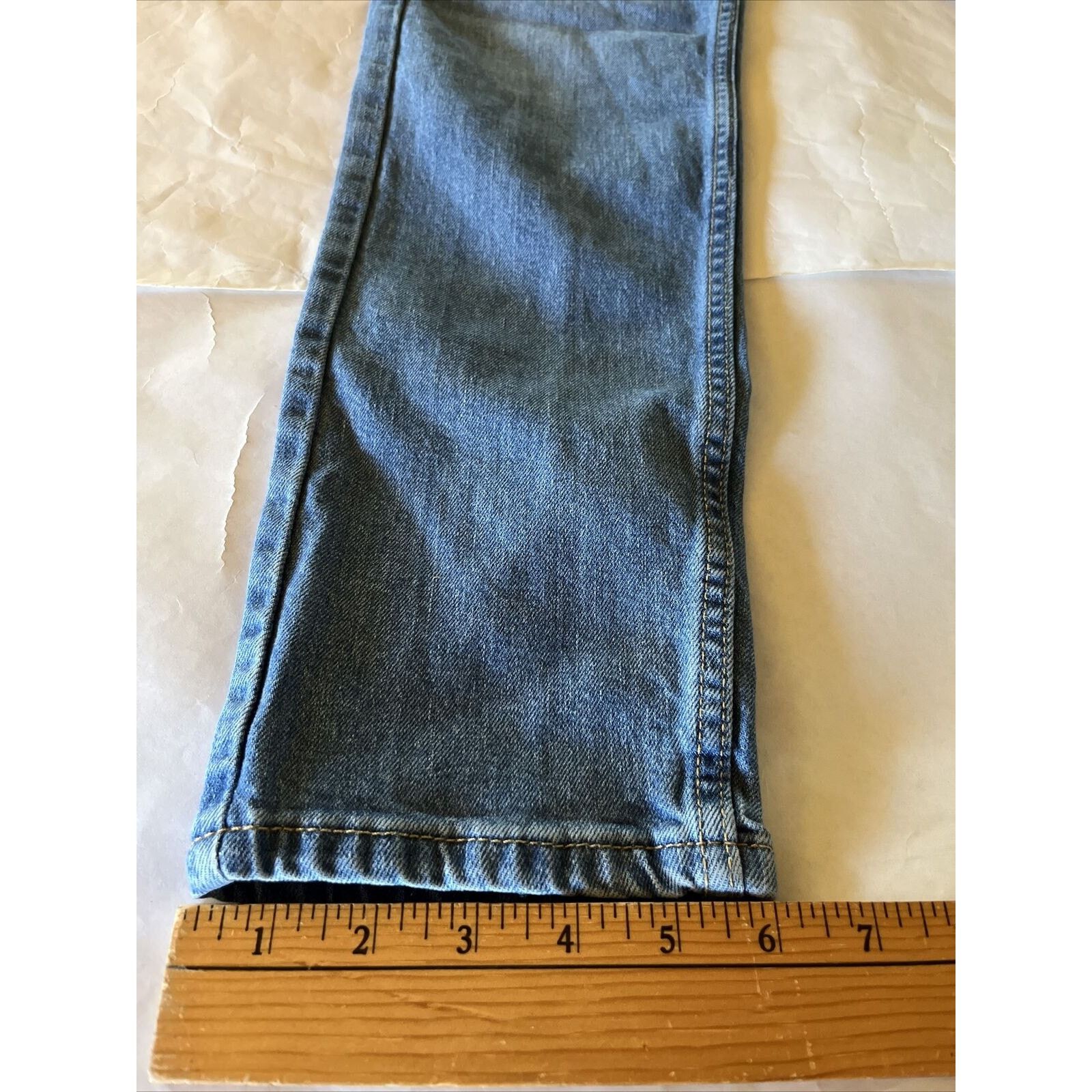 Levi's Levi’s 512 Jeans Mens 32x32 Blue Slim Taper Medium Wash Size US 32 / EU 48 - 7 Thumbnail