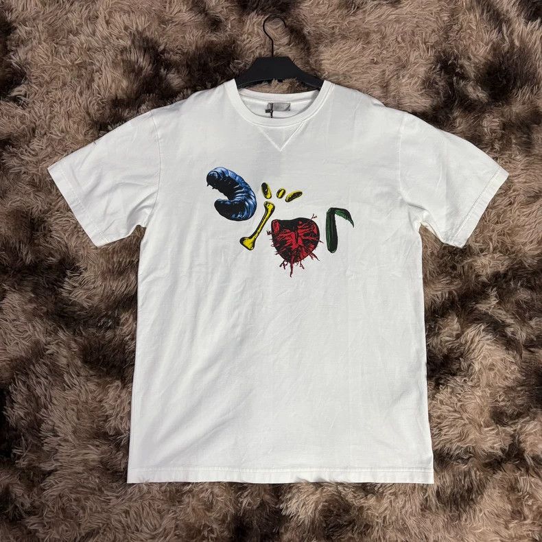 Dior x Travis Scott Pink Print Tee