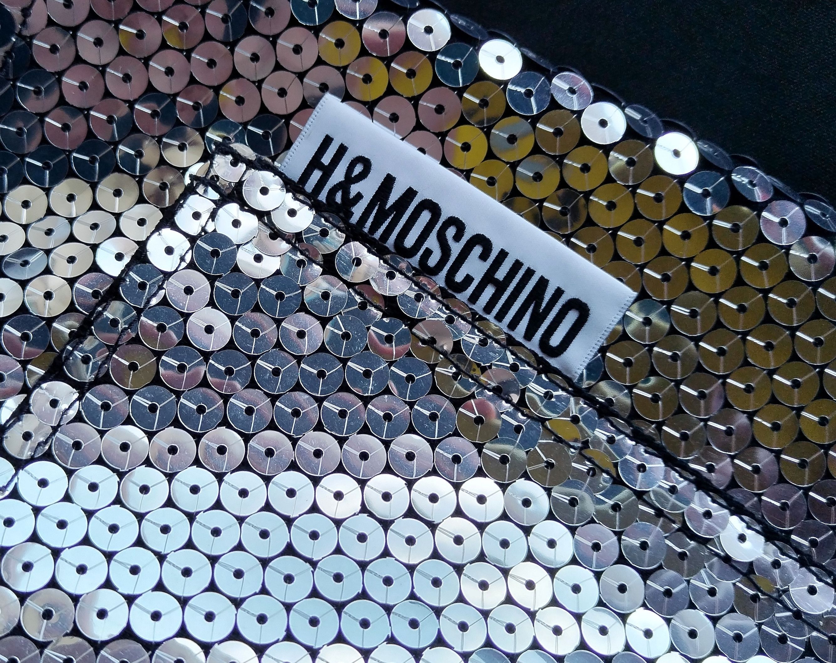 Moschino Silver sequin pants Size US 32 / EU 48 - 7 Thumbnail