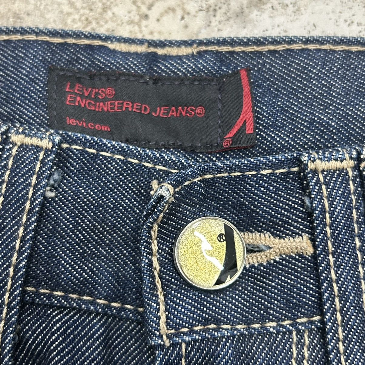 Levi's Y2k Levis Engineered Baggy Jeans Indigo Size US 29 - 10 Thumbnail