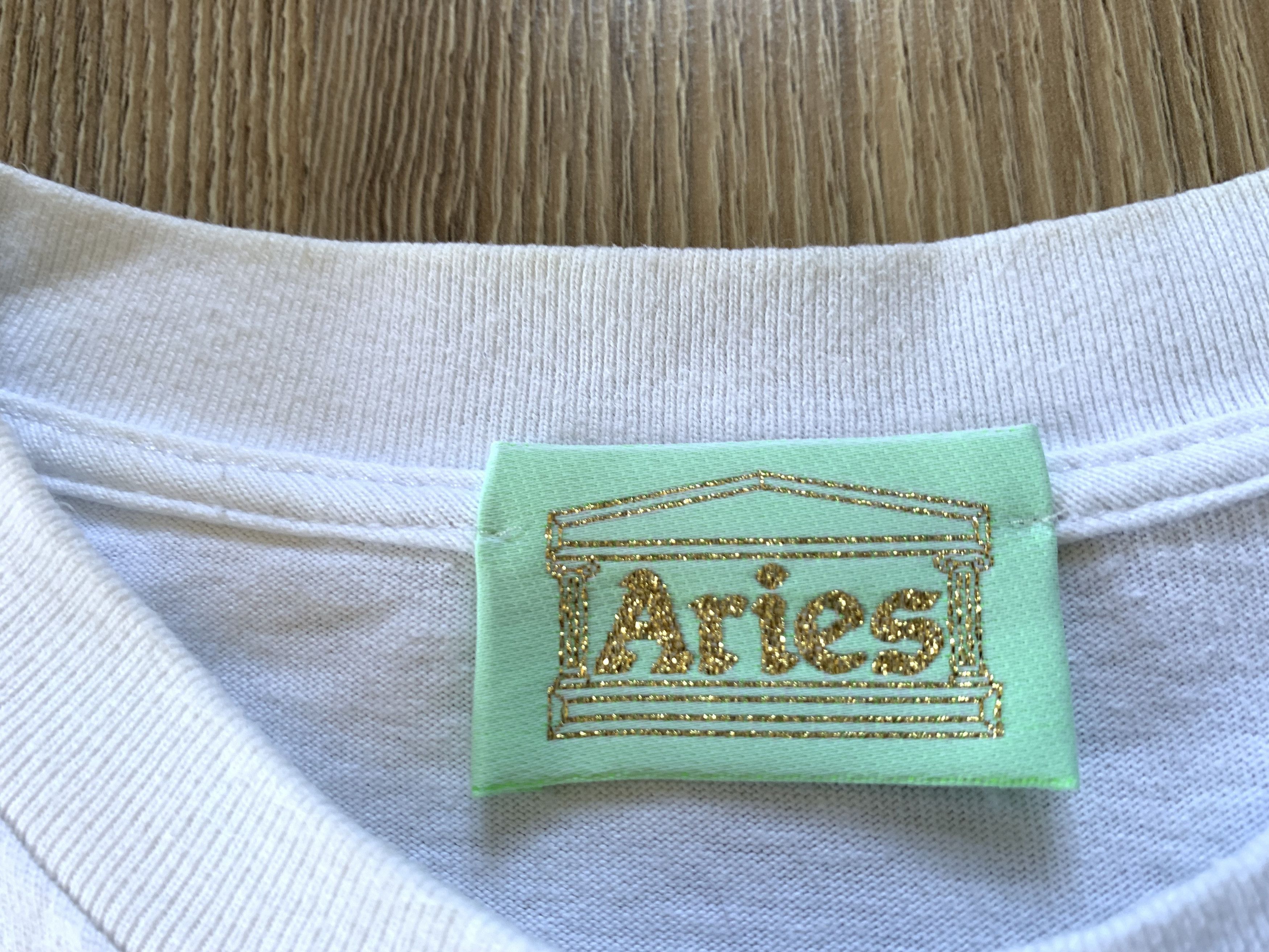 Aries Aries No Problemo Printed Cotton T Shirt Size US L / EU 52-54 / 3 - 6 Thumbnail