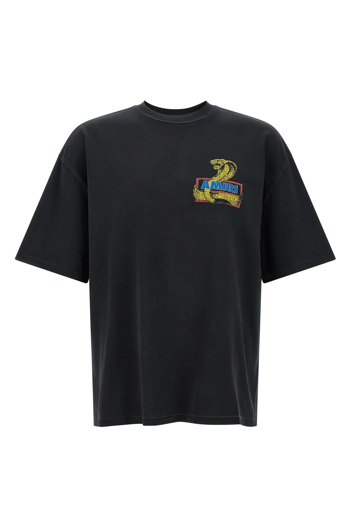 トップス *non*biri-- Amiri Crystal Cobra' T-shirt