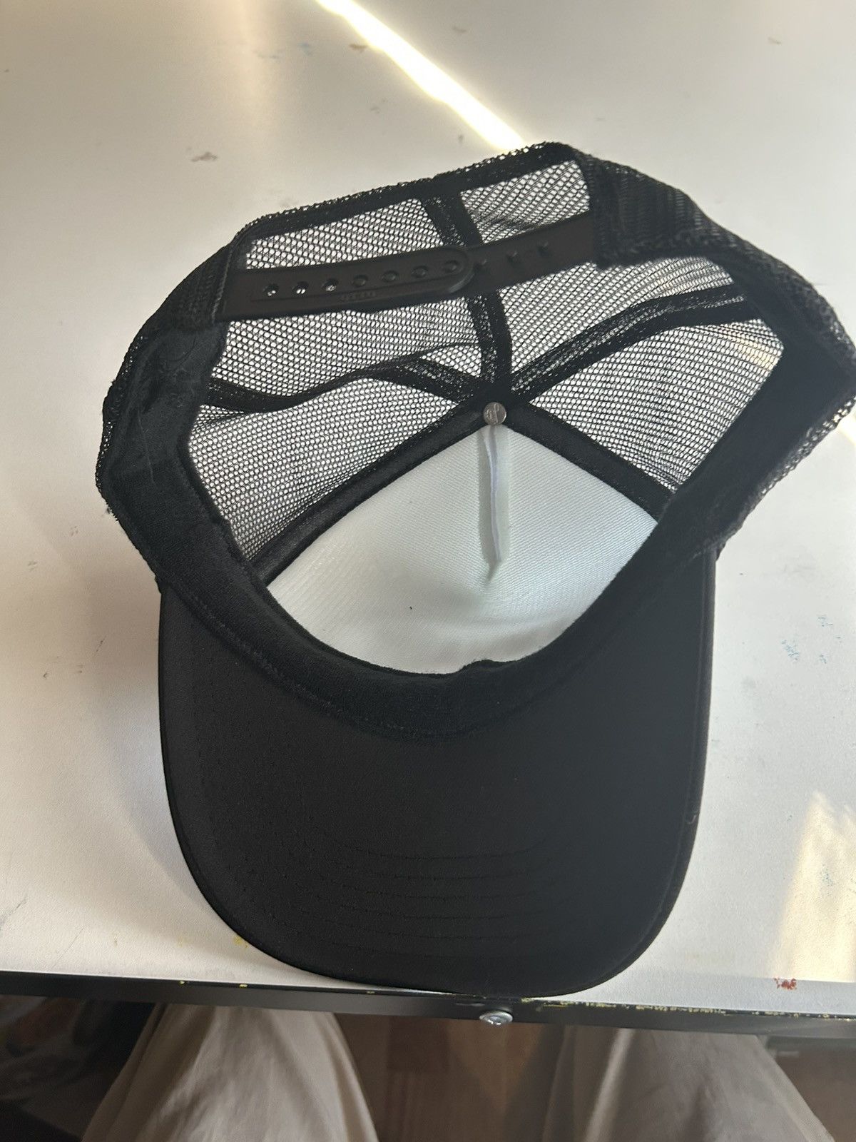 HELLSTAR Y2K OPIUM type trucker hat Size ONE SIZE - 5 Thumbnail