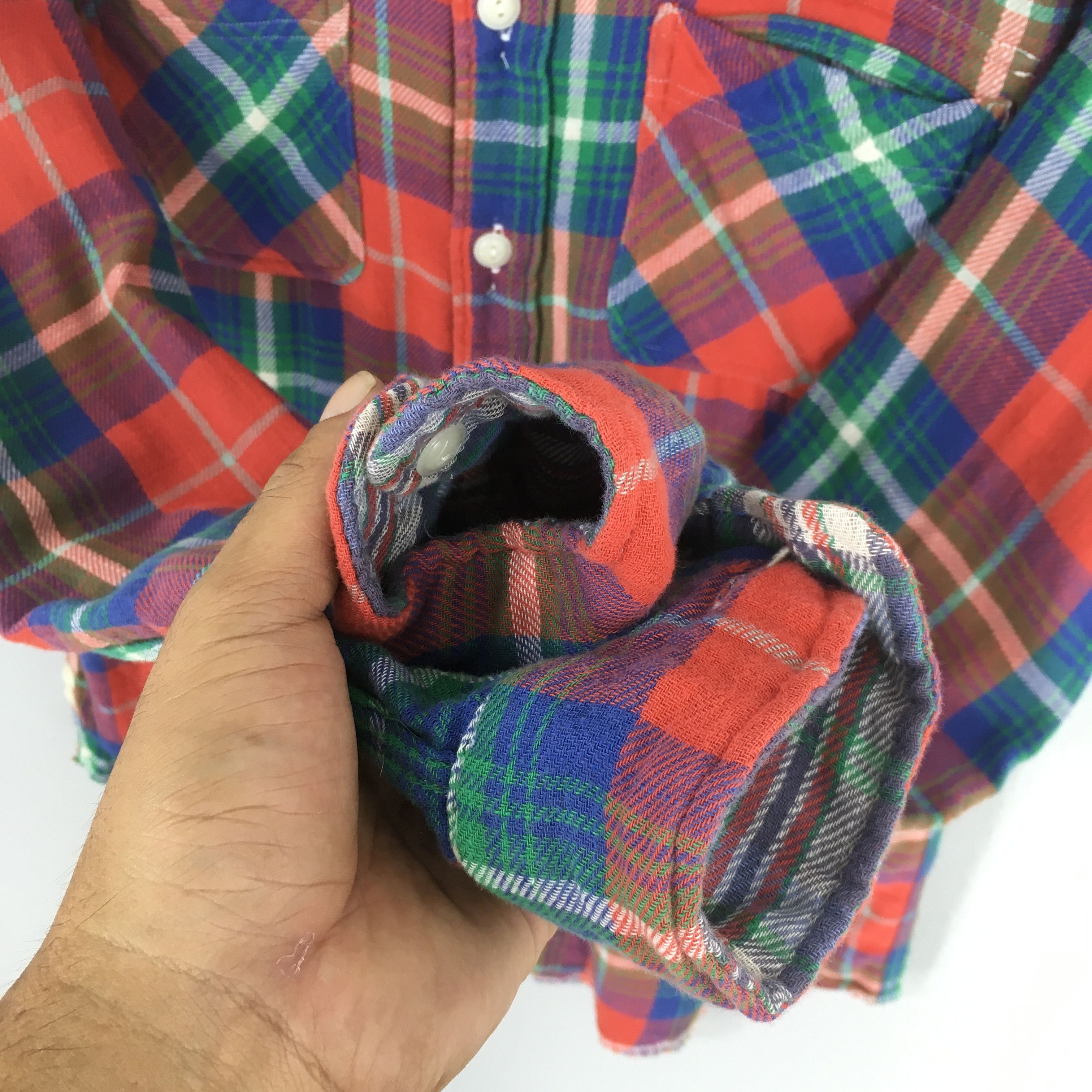 Vintage Vintage Reversible Checkered Red Western Shirt S Size US S / EU 44-46 / 1 - 4 Thumbnail