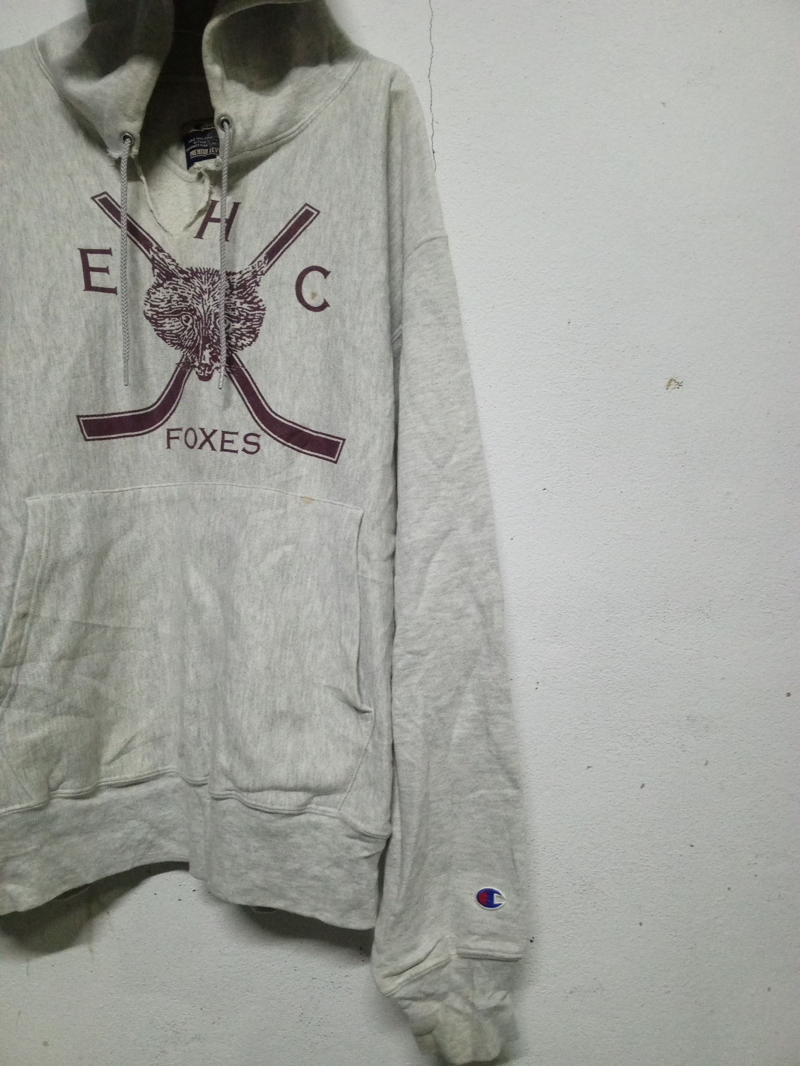Champion vtg hoddies♨️E.H.C FOXES CHAMPION Size US XXL / EU 58 / 5 - 3 Thumbnail