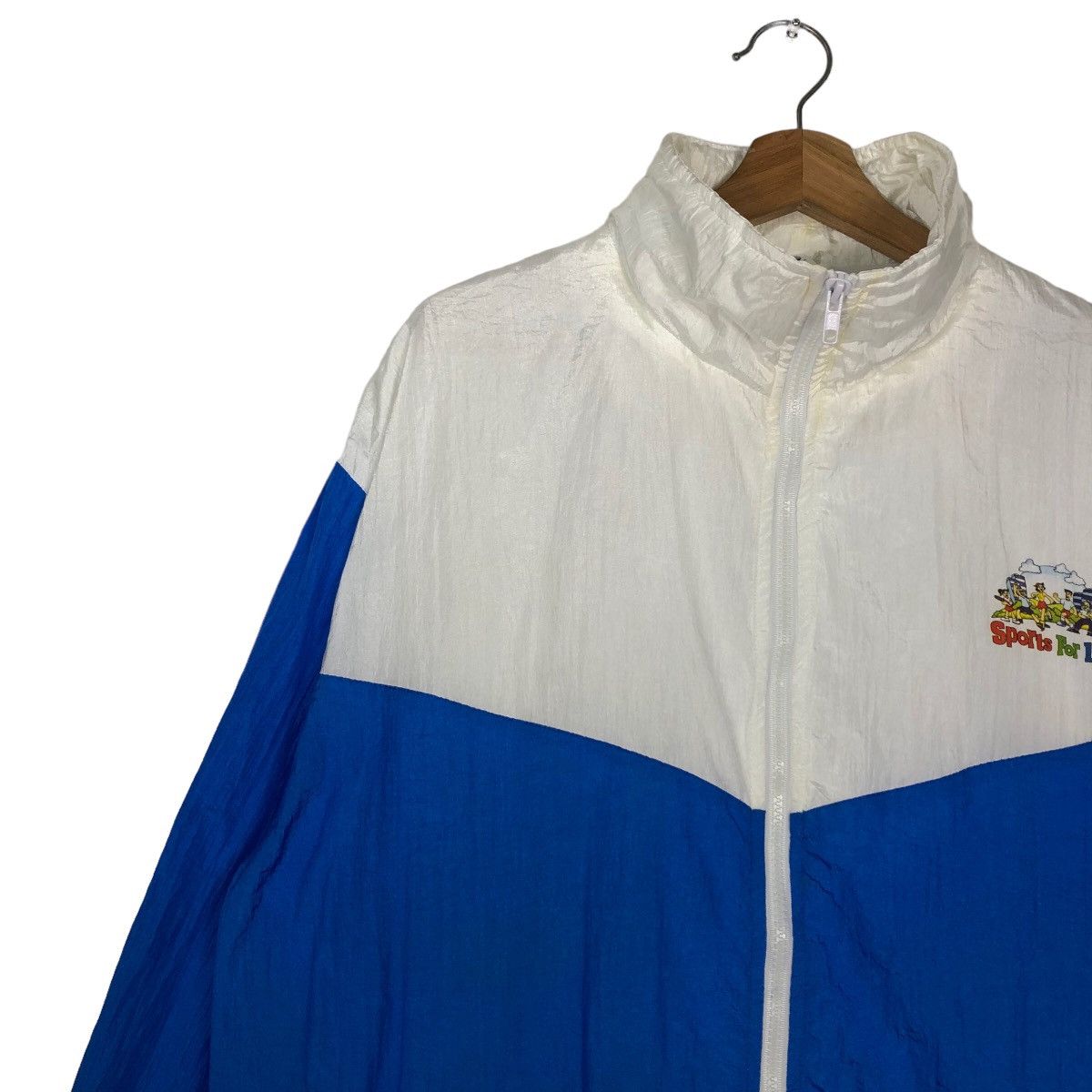 Cartoon Network 🔥90’s Vintage Nylon Bomber Jacket Sports For Life Big Logo Size US XL / EU 56 / 4 - 7 Thumbnail