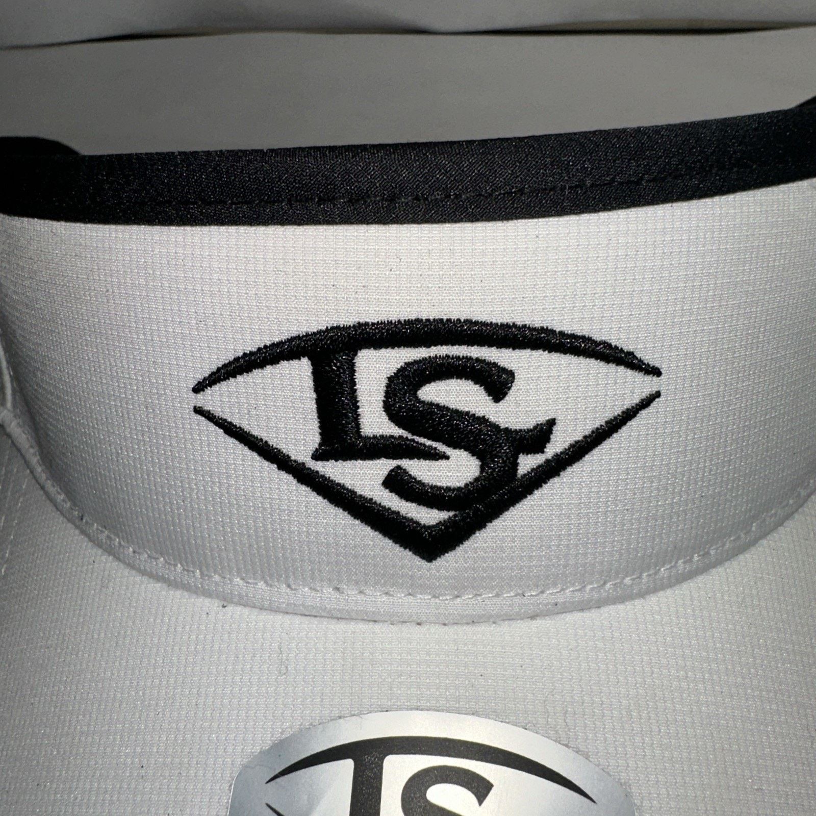Louisville Slugger Louisville Slugger Baseball Softball Visor White/Black Size ONE SIZE - 2 Thumbnail