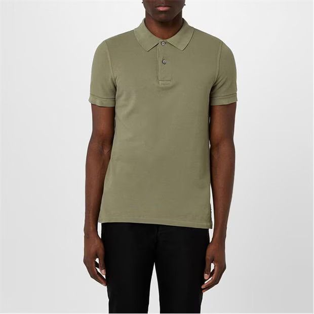 Tom Ford o1g2r1mq0724 Polo Shirts in Army Green Size US M / EU 48-50 / 2 - 1 Thumbnail