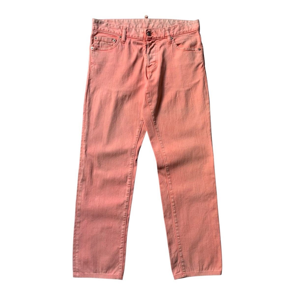 Dsquared2 Dsquared2 Pink denim pants Size US 32 / EU 48 - 1 Thumbnail