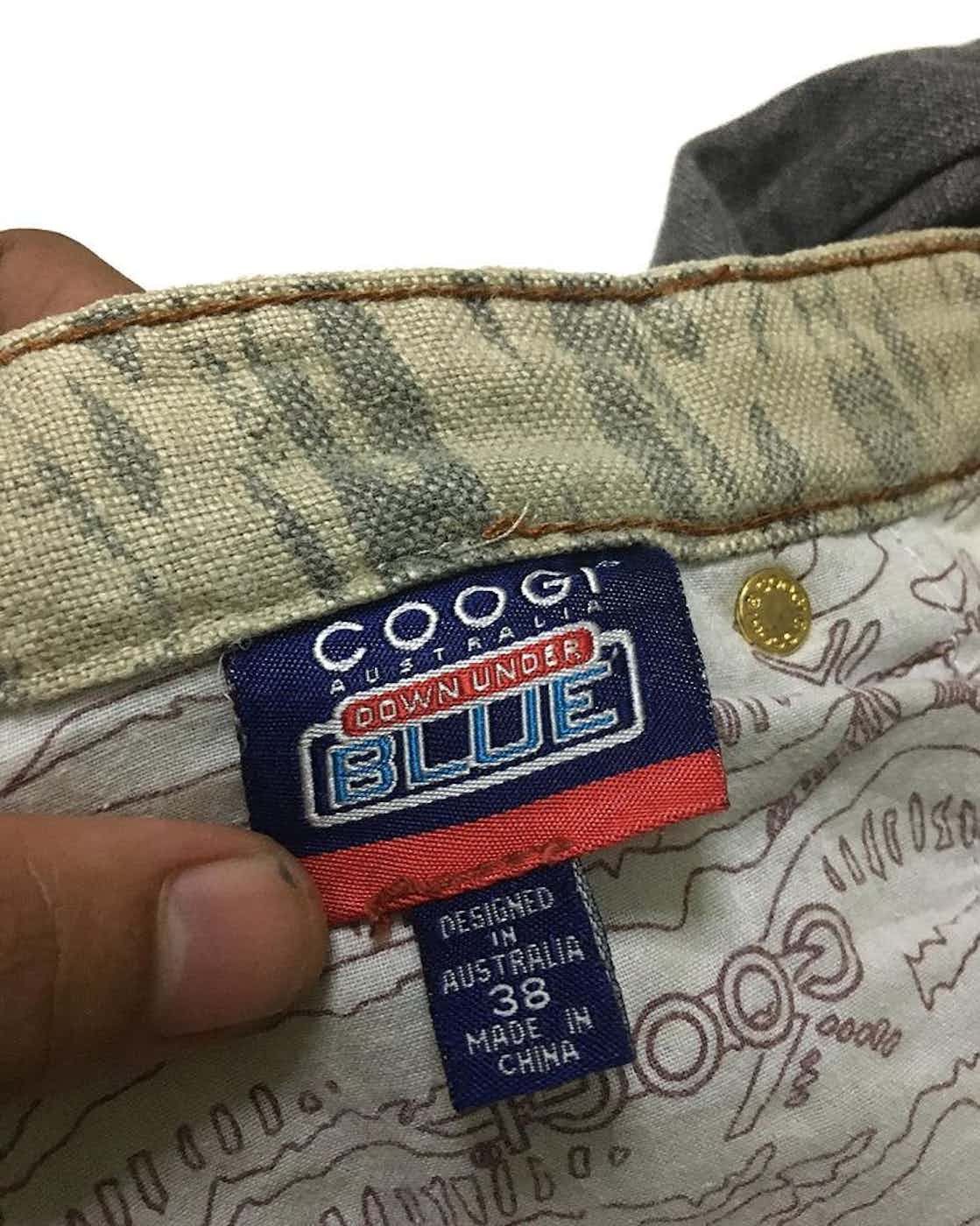 Coogi × Vintage 💥 VTG COOGI AUSTRALIA, Down Under Blue Baggy Jeans Size US 38 / EU 54 - 8 Thumbnail