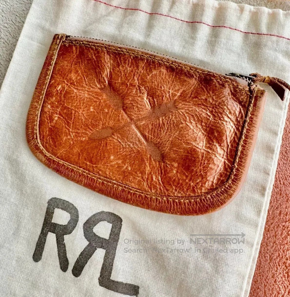 RRL Ralph Lauren RRL Vintage Leather Handmade Pouch. Size ONE SIZE - 9 Thumbnail