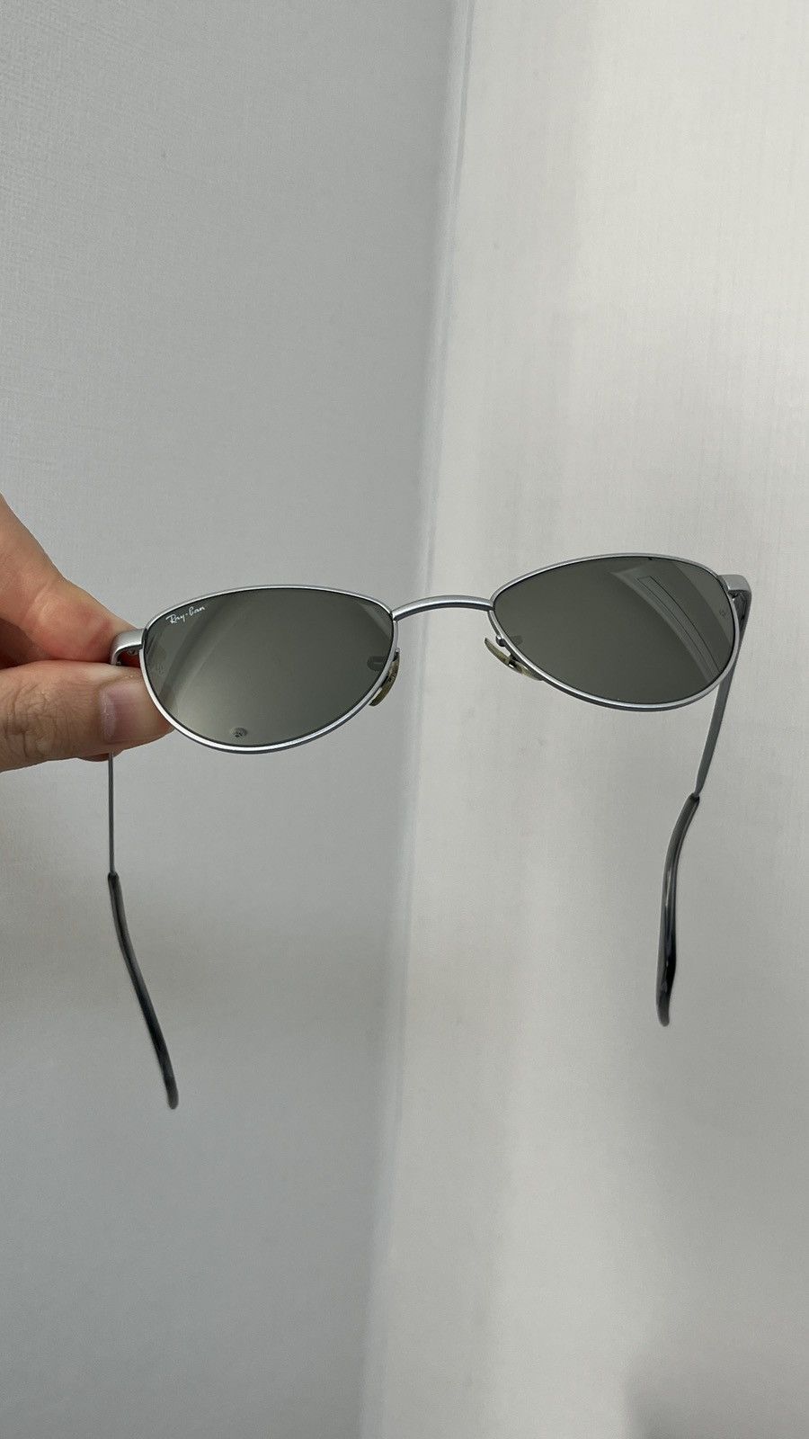 RayBan 🔥Holy Grail🔥Still New! 90s B&L Sidestreet🕶️ Silver Shine✨ Size ONE SIZE - 7 Thumbnail