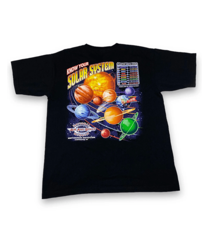 Arts & Science Vintage NATIONAL AND AIR SPACE MUSEUM T-Shirt Size US L / EU 52-54 / 3 - 4 Thumbnail