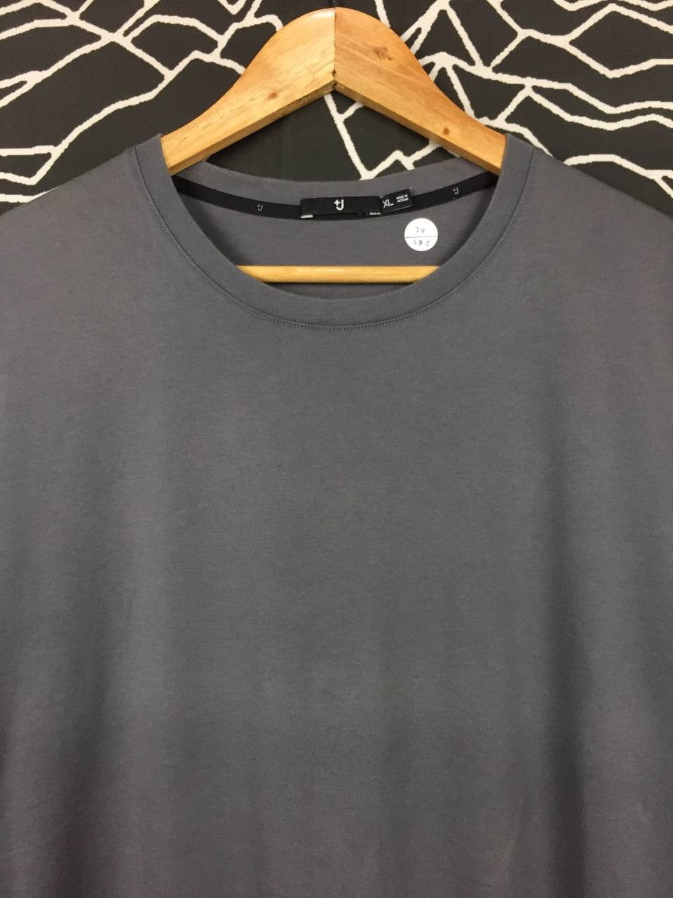 Japanese Brand × Jil Sander × Uniqlo Jil Sander J+ Uniqlo Essential Dark Grey Tee Size US XL / EU 56 / 4 - 3 Thumbnail