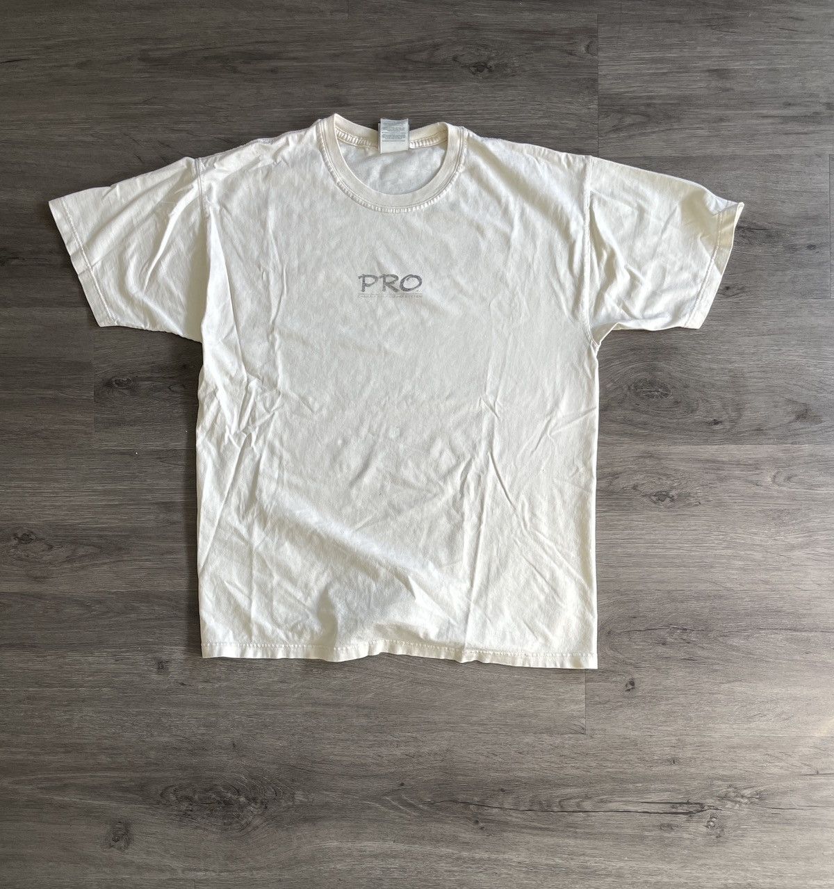 Vintage Vintage “Pro Camera Stabilizing System” Promo T-Shirt (Sz.M) Size US M / EU 48-50 / 2 - 1 Thumbnail