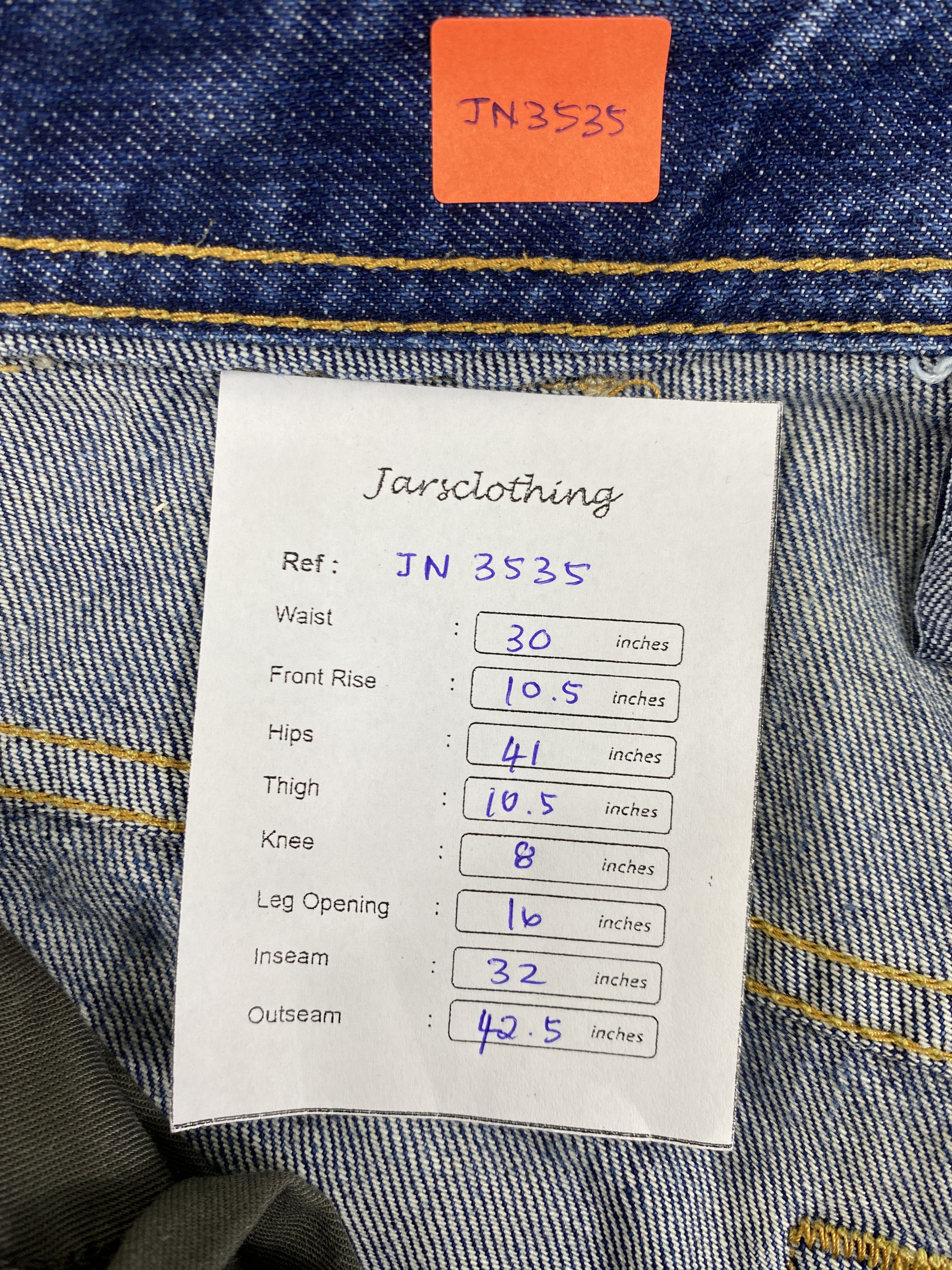Vintage #JN966 Size US 30 / EU 46 - 8 Thumbnail