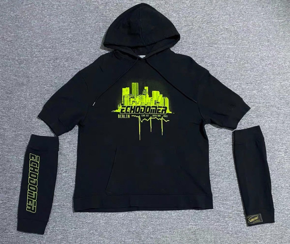 Raf Simons Raf Simons 22aw city short-sleeved hoodie Size US L / EU 52-54 / 3 - 1 Thumbnail