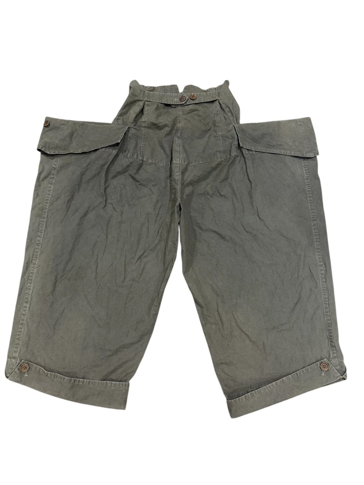 Yohji Yamamoto YOHJI YAMAMOTO RED LABEL BAGGY STYLE PANTS Size US 32 / EU 48 - 7 Thumbnail