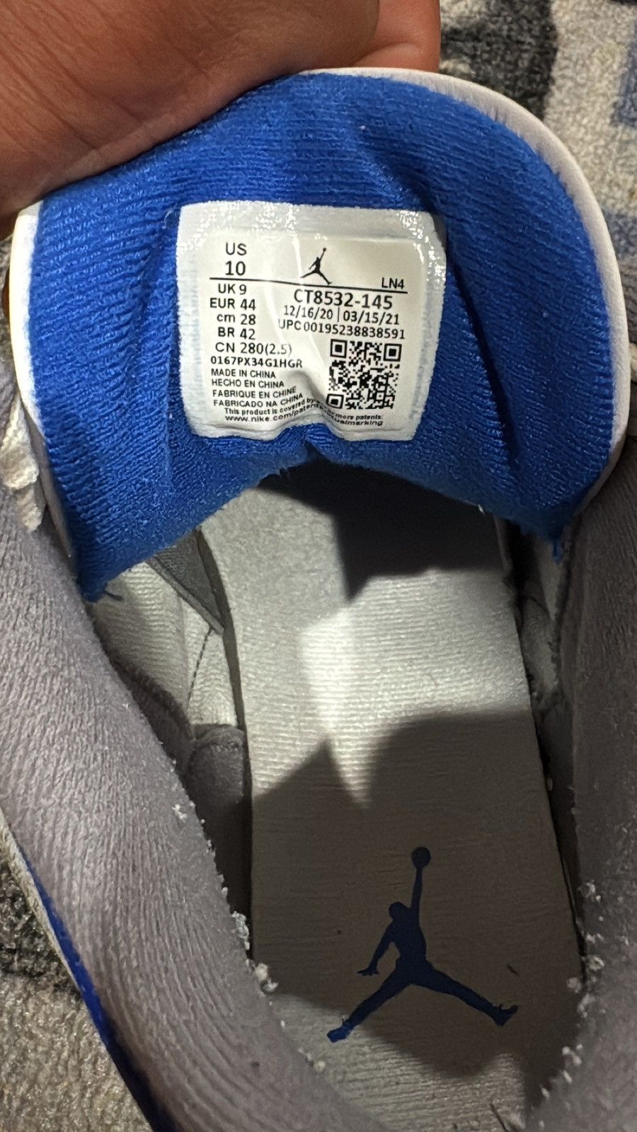 Jordan Brand Jordan 3 ‘racer blue’ Size US 10 / EU 43 - 6 Thumbnail