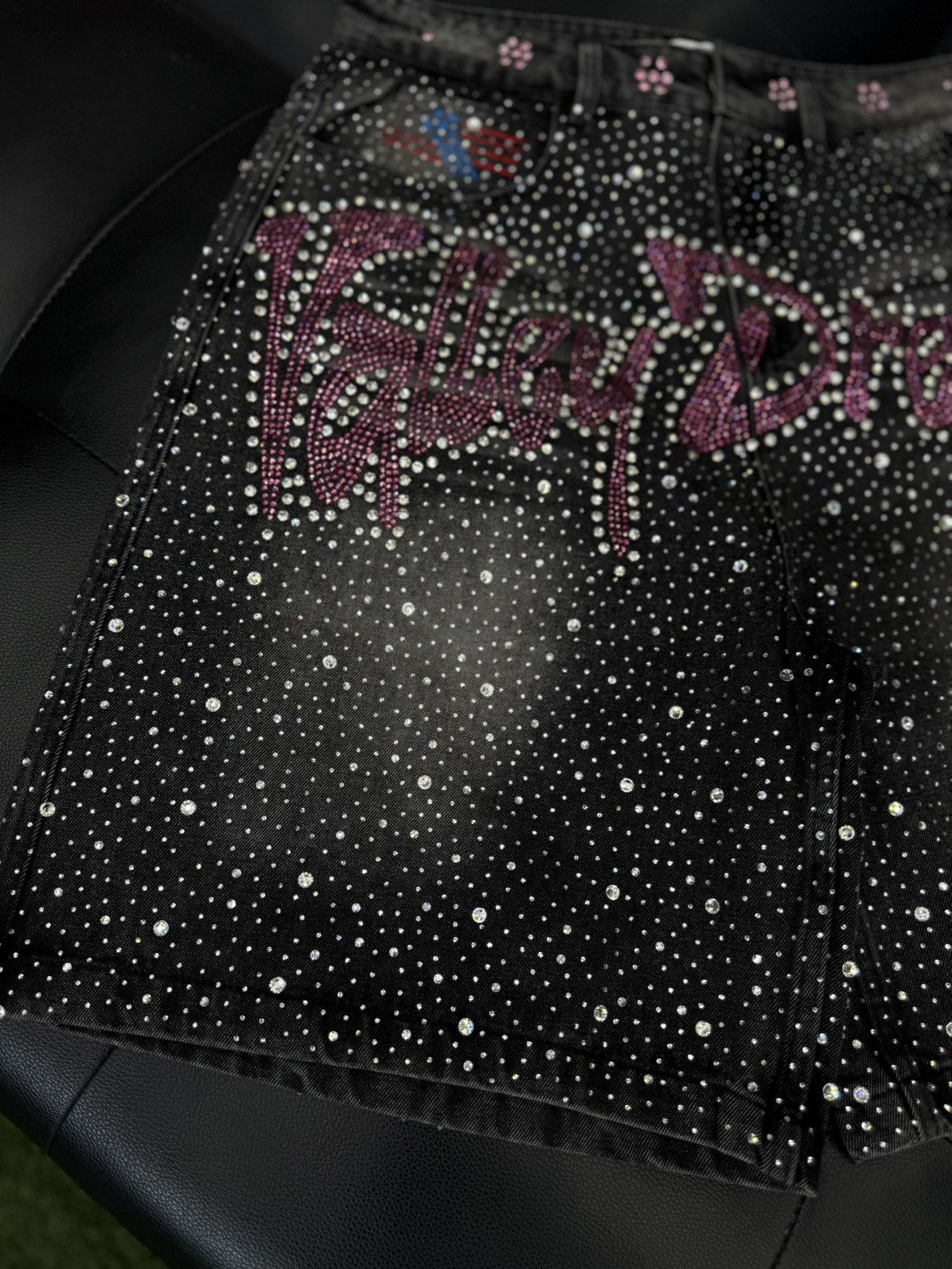 Vale Vale Valley Dreams Rhinestone Shorts Size 30 Size US 30 / EU 46 - 3 Thumbnail